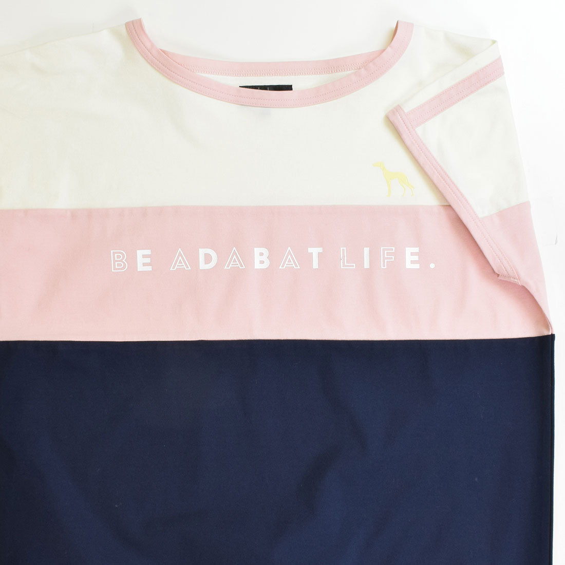 Adabat Relax Wear Underwear adabat RELAX WEAR / UNDER WEAR Women's Short Sleeve Boat Neck T-Shirt