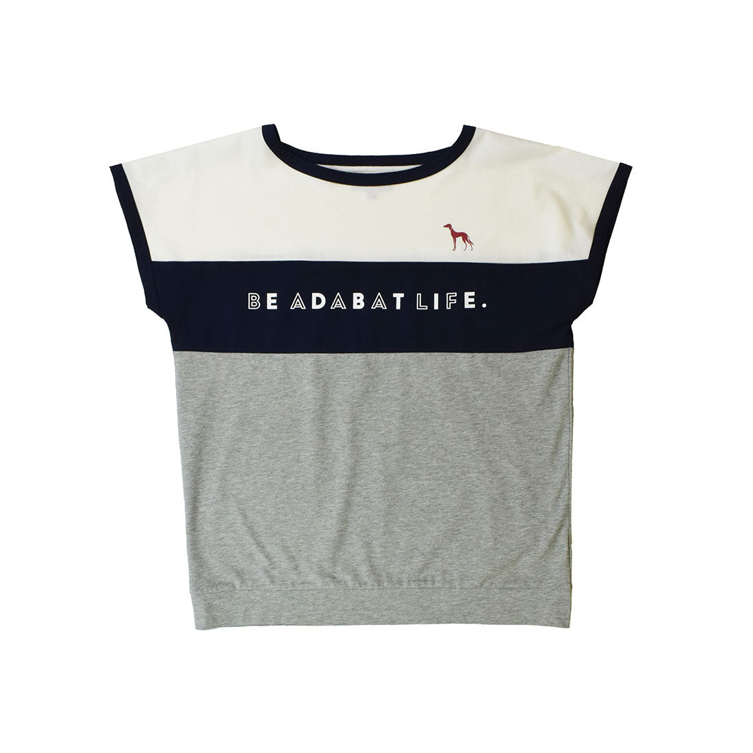 Adabat Relax Wear Underwear adabat RELAX WEAR / UNDER WEAR Women's Short Sleeve Boat Neck T-Shirt