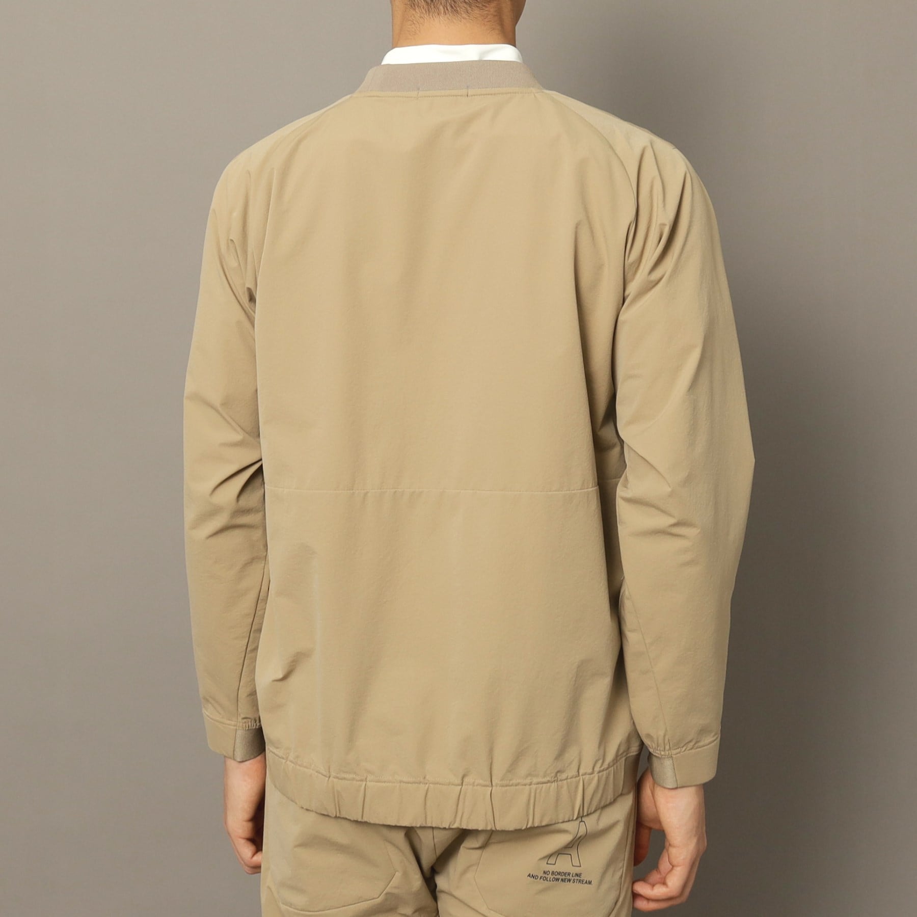 アダバット ストリーム ADABAT STREAM 撥水加工 テックスブリッドストレッチ プルオーバー （ピンクベージュ(053)） ピンクベージュ(053)