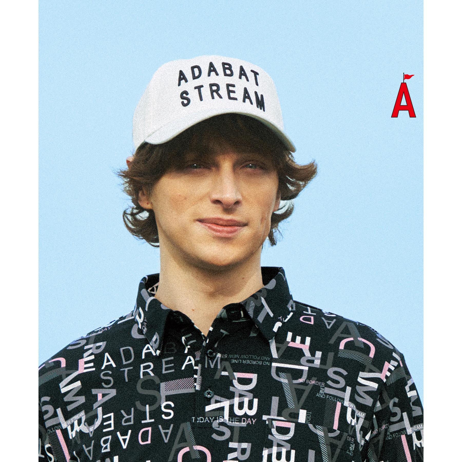 アダバット ストリーム ADABAT STREAM ADABAT STREAM ロゴキャップ （ホワイト(001)） ホワイト(001)
