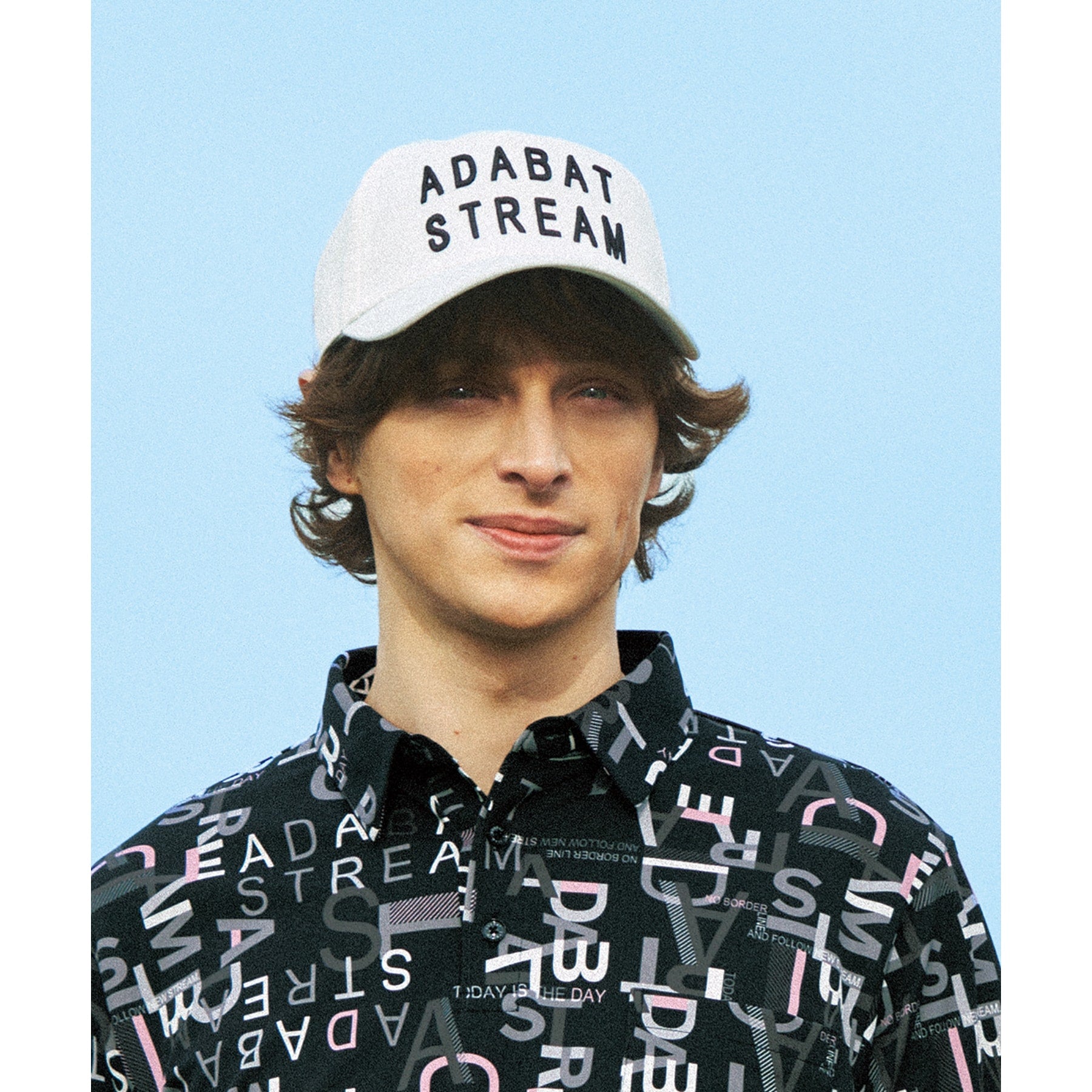 アダバット ストリーム ADABAT STREAM ADABAT STREAM ロゴキャップ （ホワイト(001)） ホワイト(001)