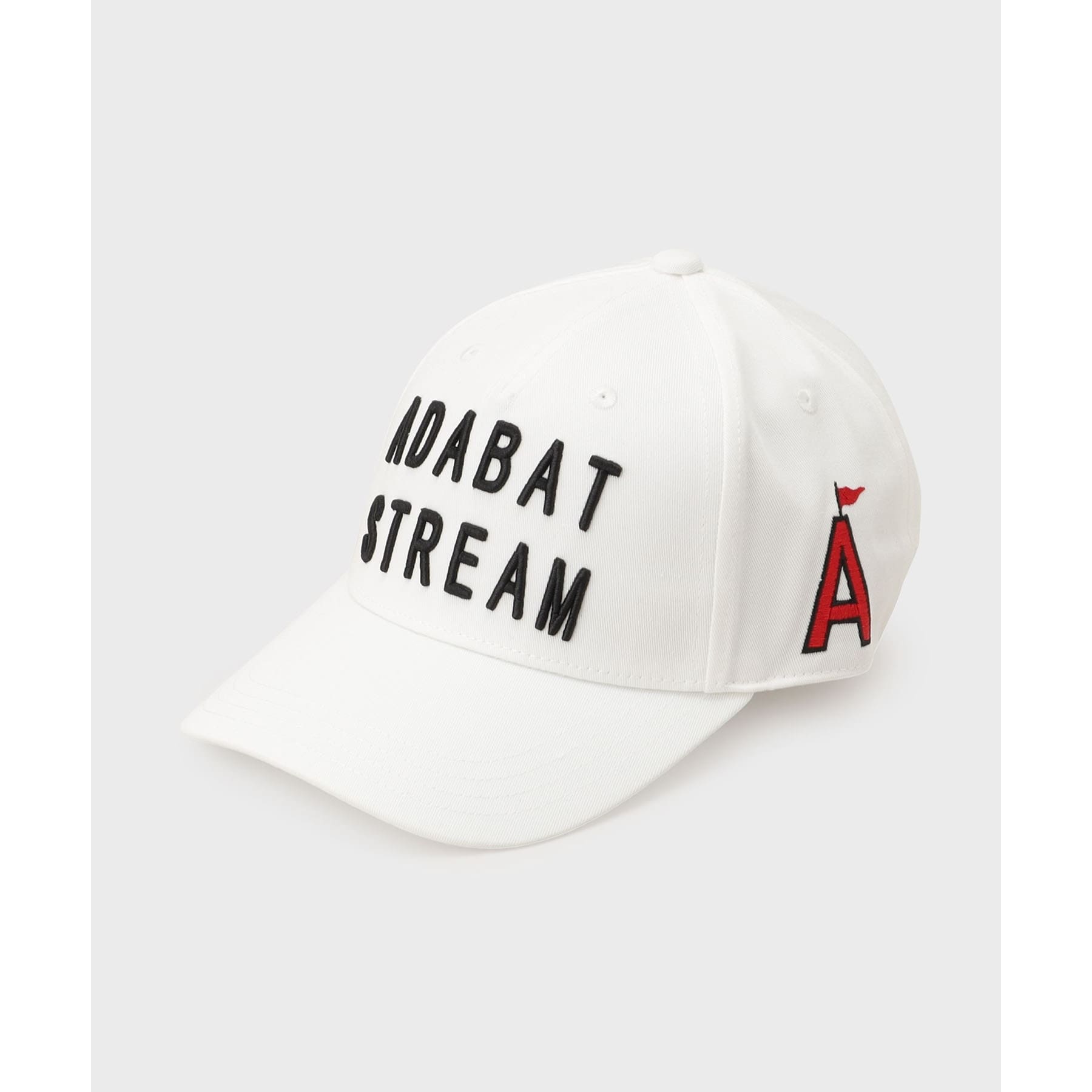 アダバット ストリーム ADABAT STREAM ADABAT STREAM ロゴキャップ （ホワイト(001)） ホワイト(001)