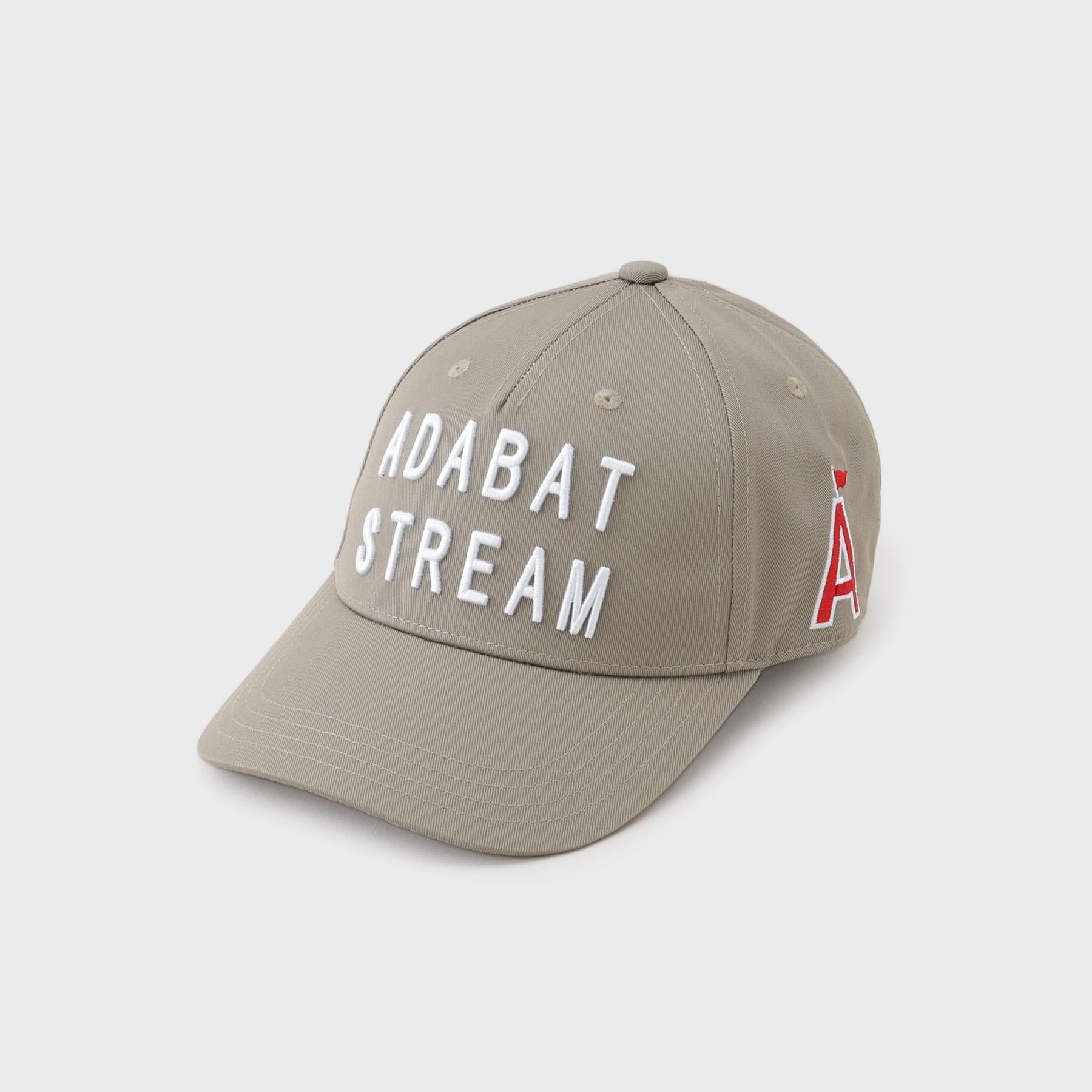 アダバット ストリーム ADABAT STREAM ADABAT STREAM ロゴキャップ （ホワイト(001)） ホワイト(001)
