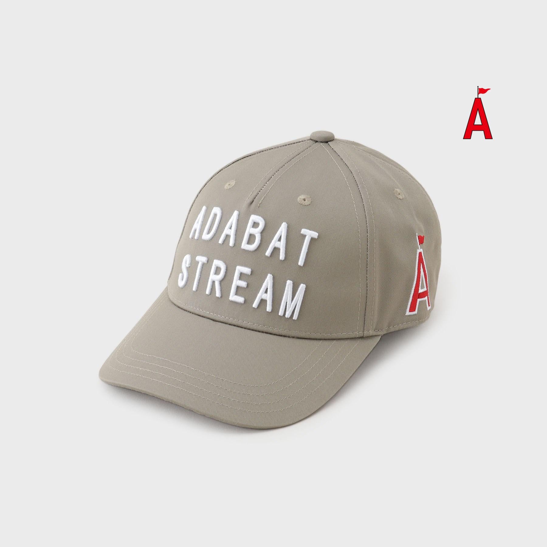 アダバット ストリーム ADABAT STREAM ADABAT STREAM ロゴキャップ （ピンクベージュ(053)） ピンクベージュ(053)