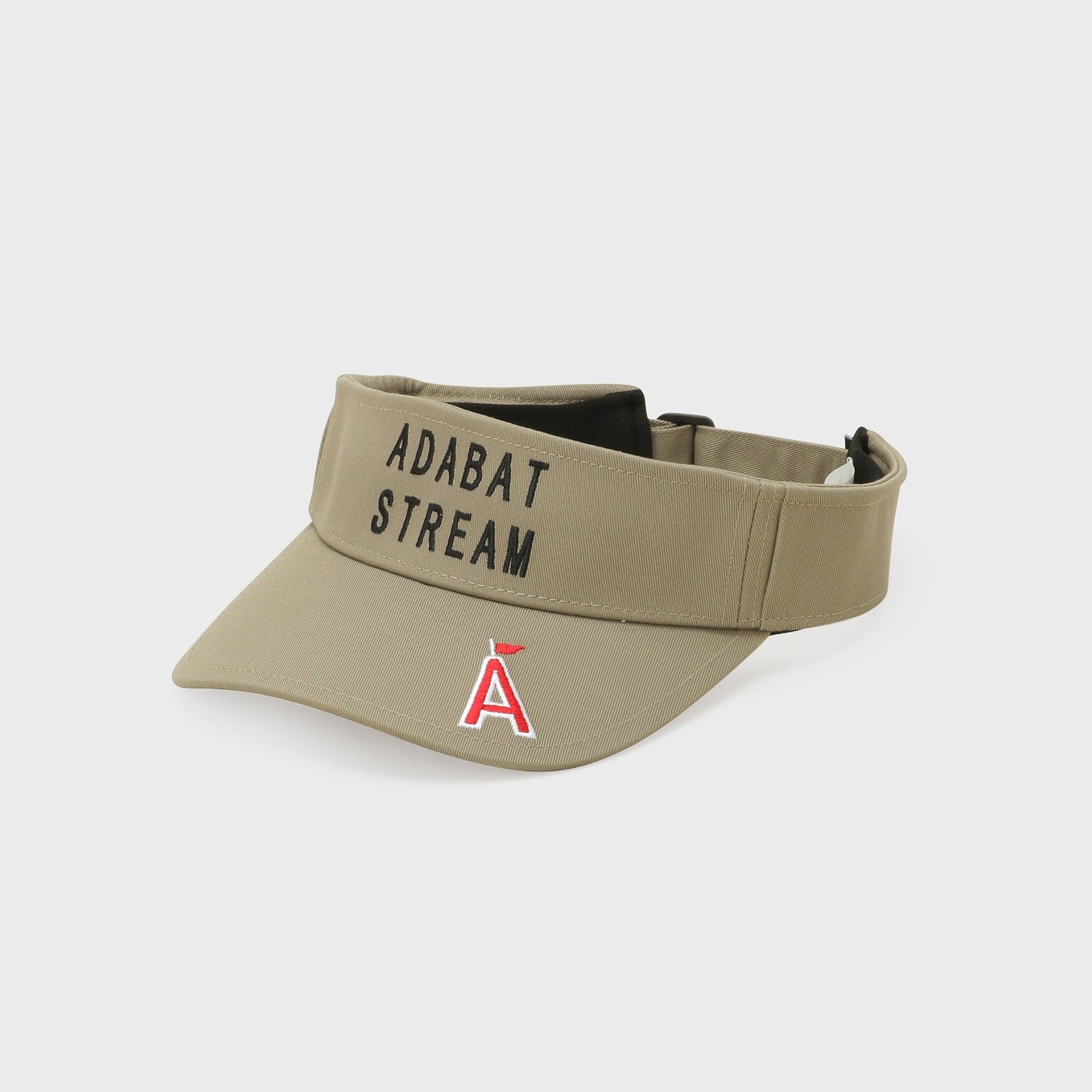 アダバット ストリーム ADABAT STREAM ADABAT STREAM ロゴバイザー （ホワイト(001)） ホワイト(001)