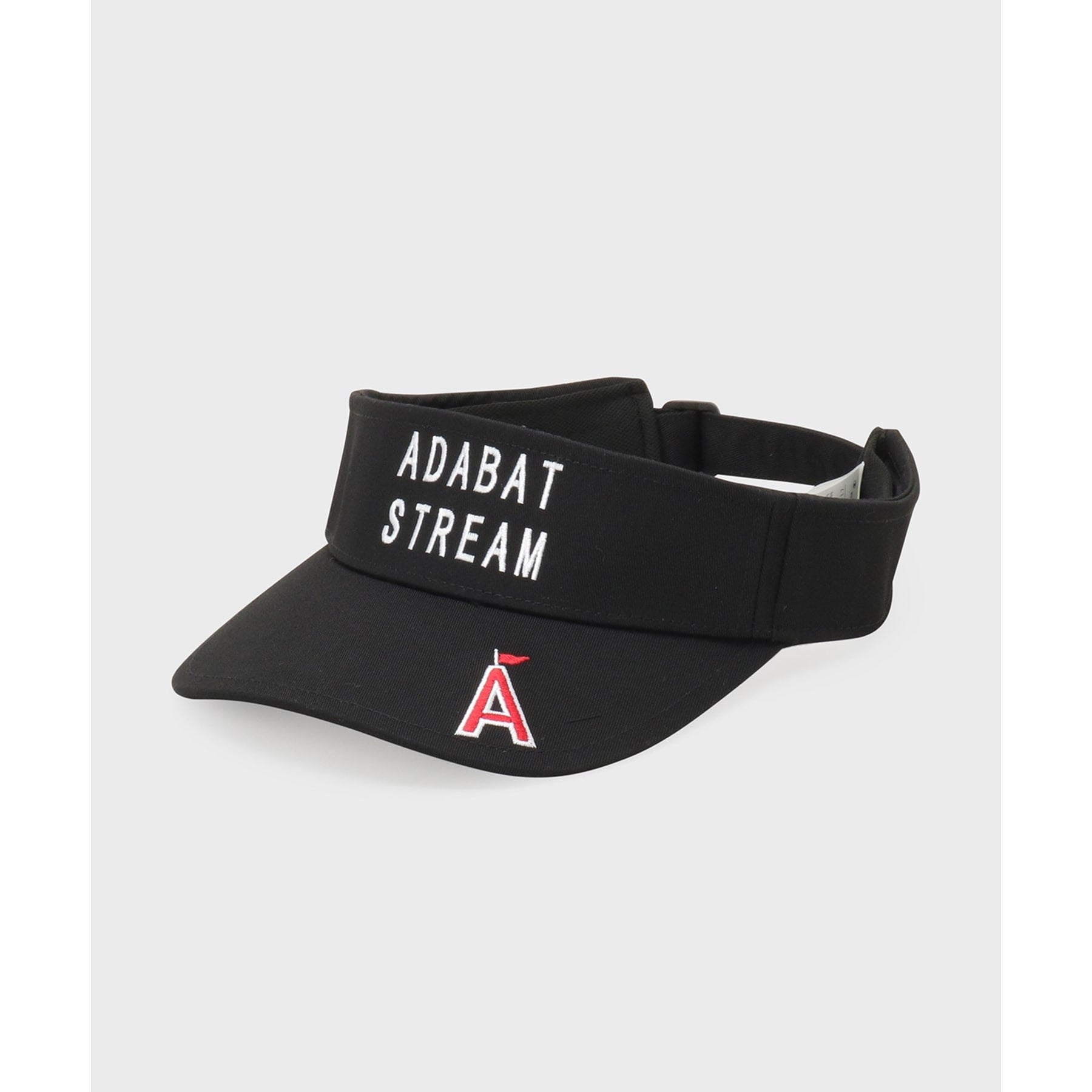 アダバット ストリーム ADABAT STREAM ADABAT STREAM ロゴバイザー （ホワイト(001)） ホワイト(001)