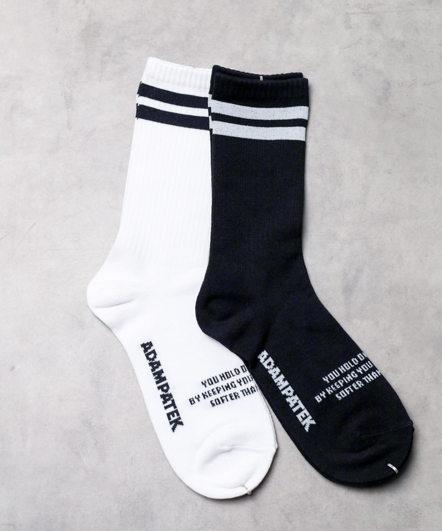 アダムパテック ADAMPATEK ADAMPATEK/AMPK-SX003/2P SET （ホワイト×ブラック） ホワイト×ブラック