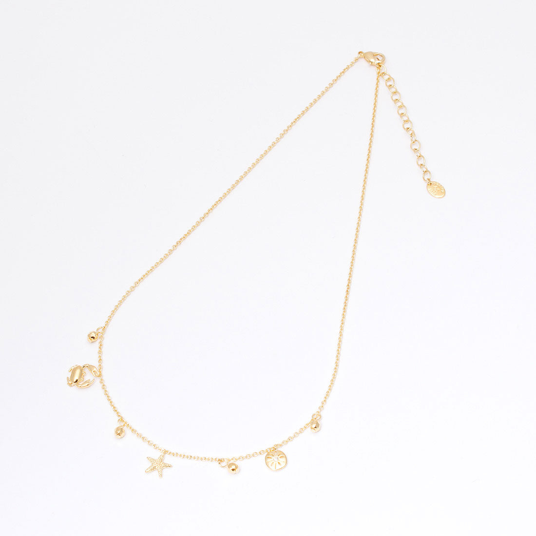 アガタ パリ AGATHA PARIS 20S、E、オーシャナイド、モチーフサガリネックレス （Gold） Gold