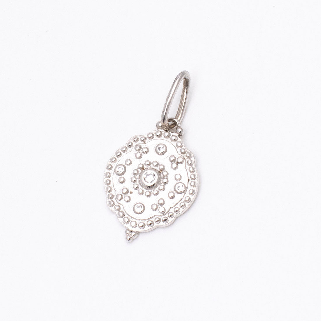アガタ パリ AGATHA PARIS ボヘミアンカルマ、ペンダントトップ、ラウンド、クリスタル／シルバー （Crystal/silver） Crystal/silver