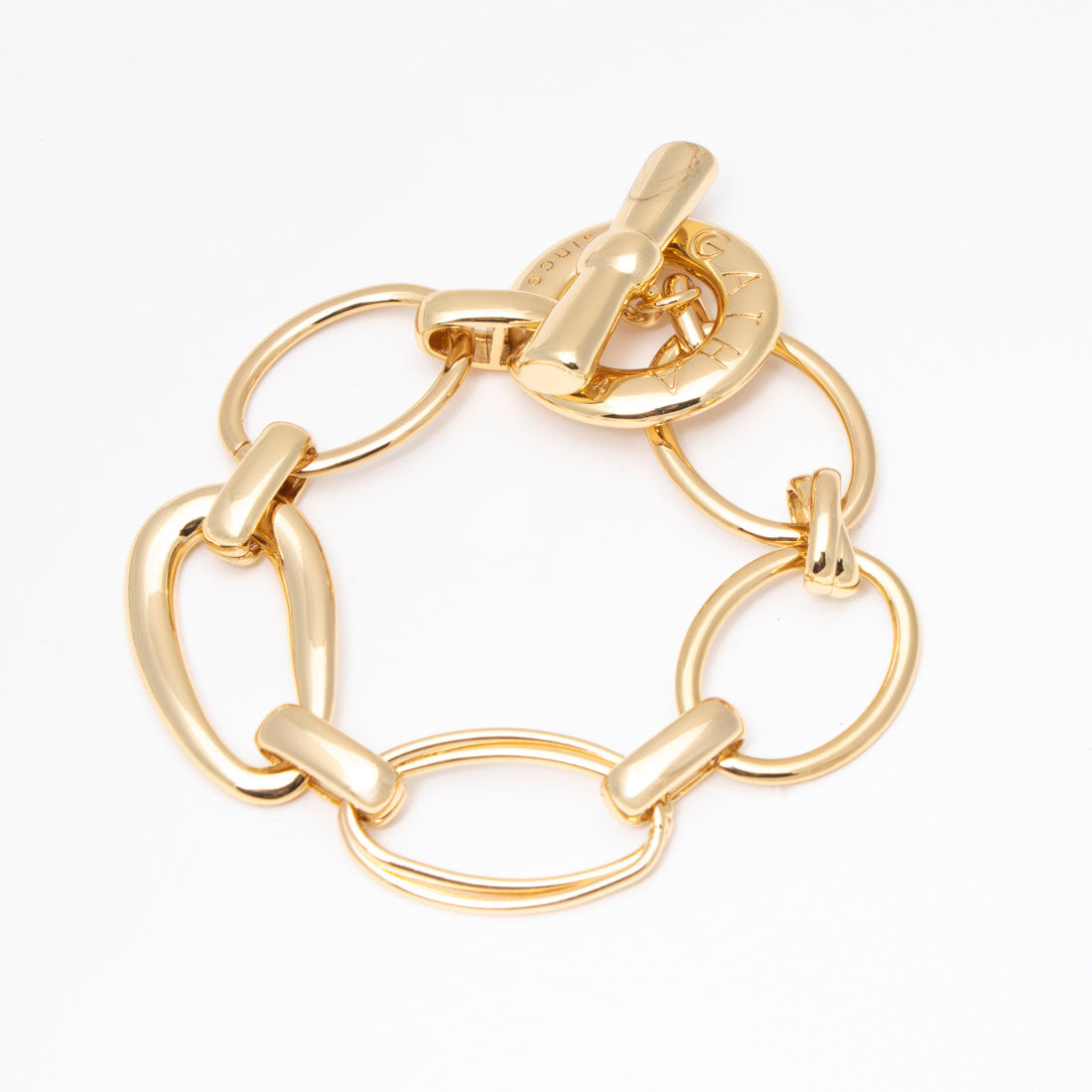 アガタ パリ AGATHA PARIS 20S、E、アンラセ、ビッグチェーンブレス （Gold） Gold