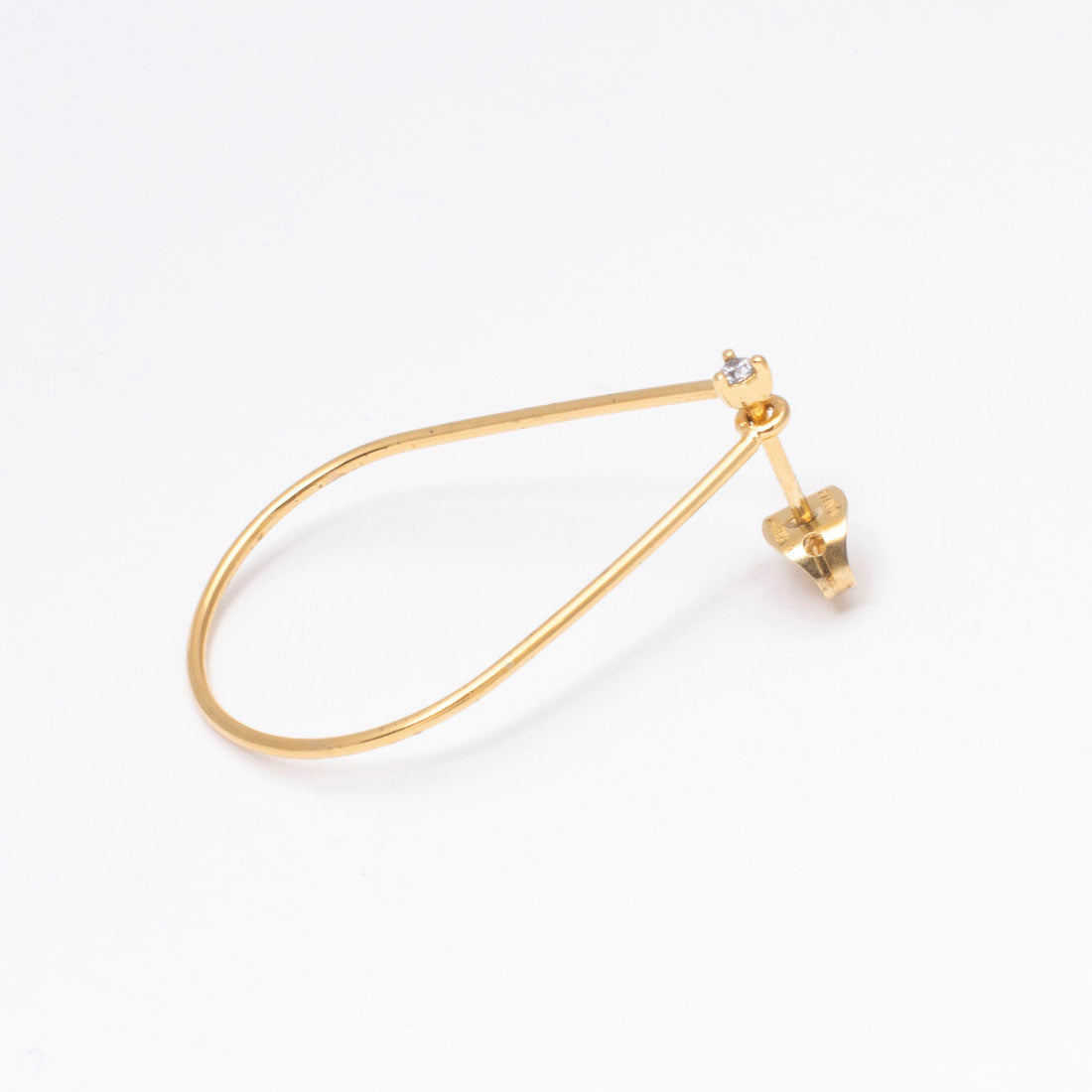 アガタ パリ AGATHA PARIS 19AW、C、マイスーパーチャームス、ドロップピアス、CZ （クリスタル／ゴールド） クリスタル／ゴールド