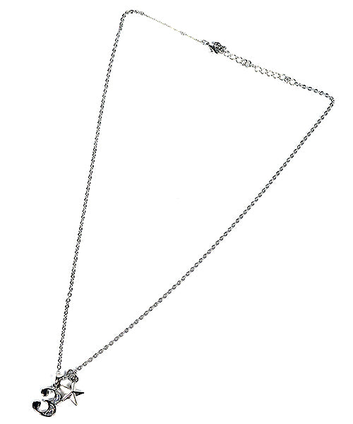 スペイド SPADE メンズ ネックレス シルバー ナンバリング 数字 ユニセックス