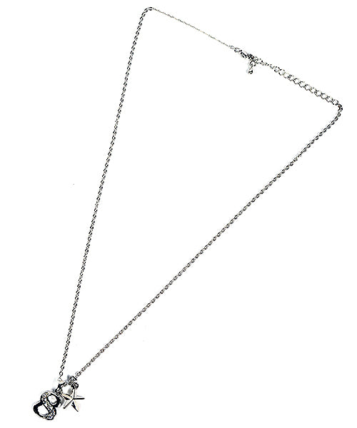 スペイド SPADE メンズ ネックレス シルバー ナンバリング 数字 ユニセックス