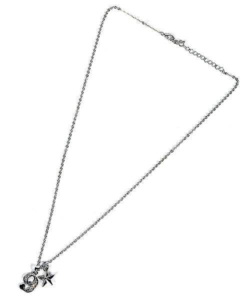 スペイド SPADE メンズ ネックレス シルバー ナンバリング 数字 ユニセックス