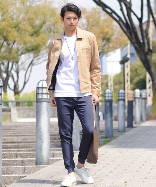 スペイド SPADE ジョガーパンツ スラックス メンズ スキニー スリム スーツ生地 ジョガー メンズ スリム イージーパンツ 細身 おしゃれ 上品 ジョガー パンツ ジョグパン