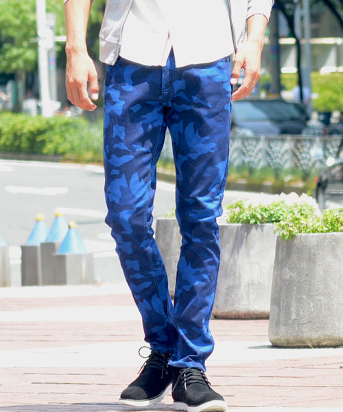 スペイド SPADE チノパン チノ チノパンツ メンズ スリム スキニー スキニーパンツアンクル アンクルスキニー パンツ テーパード 白 黒 迷彩 カモフラ カモフラ柄 ネイビー