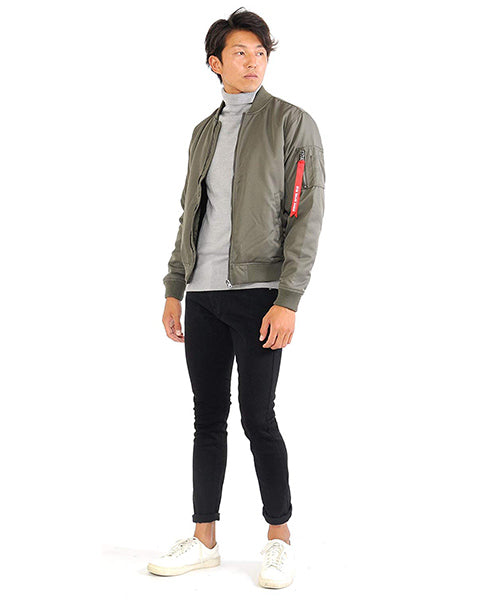スペイド SPADE ニットknitメンズMen'sボーダータートルネックカシミアタッチVネックニットソーセーターsweaterスエーターきれいめブラックグレー （ホワイト） ホワイト