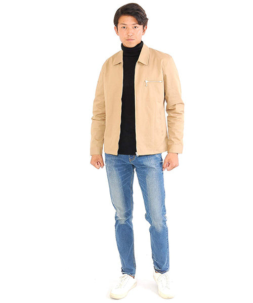 スペイド SPADE ニットknitメンズMen'sボーダータートルネックカシミアタッチVネックニットソーセーターsweaterスエーターきれいめブラックグレー （ホワイト） ホワイト