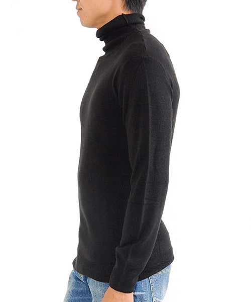 スペイド SPADE ニットknitメンズMen'sボーダータートルネックカシミアタッチVネックニットソーセーターsweaterスエーターきれいめブラックグレー （ホワイト） ホワイト