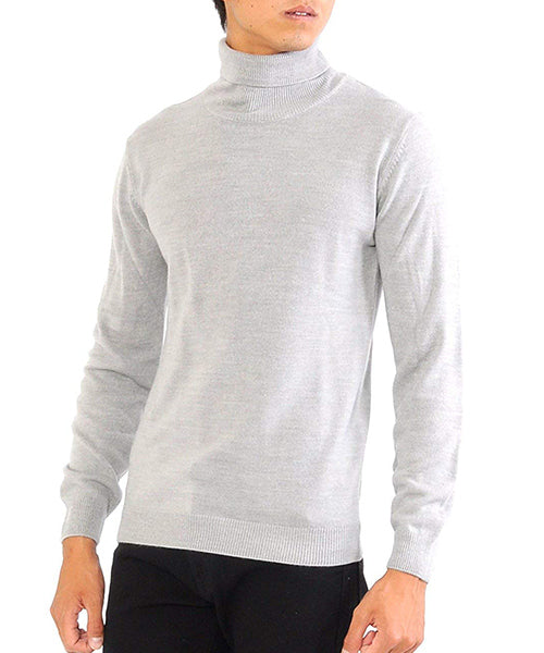 スペイド SPADE ニットknitメンズMen'sボーダータートルネックカシミアタッチVネックニットソーセーターsweaterスエーターきれいめブラックグレー