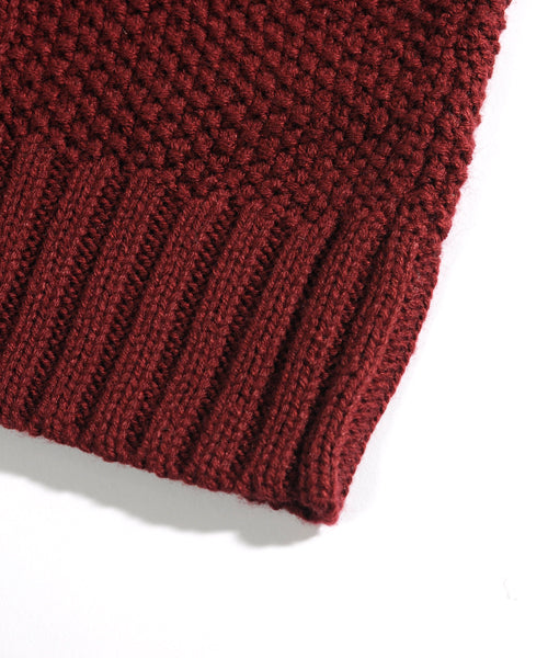 スペイド SPADE セーターニットフィッシャーマンknitメンズMen'sケーブルクルーネックUネックニットソーセーターきれいめブラックグレー白ホワイト紺ネイビー