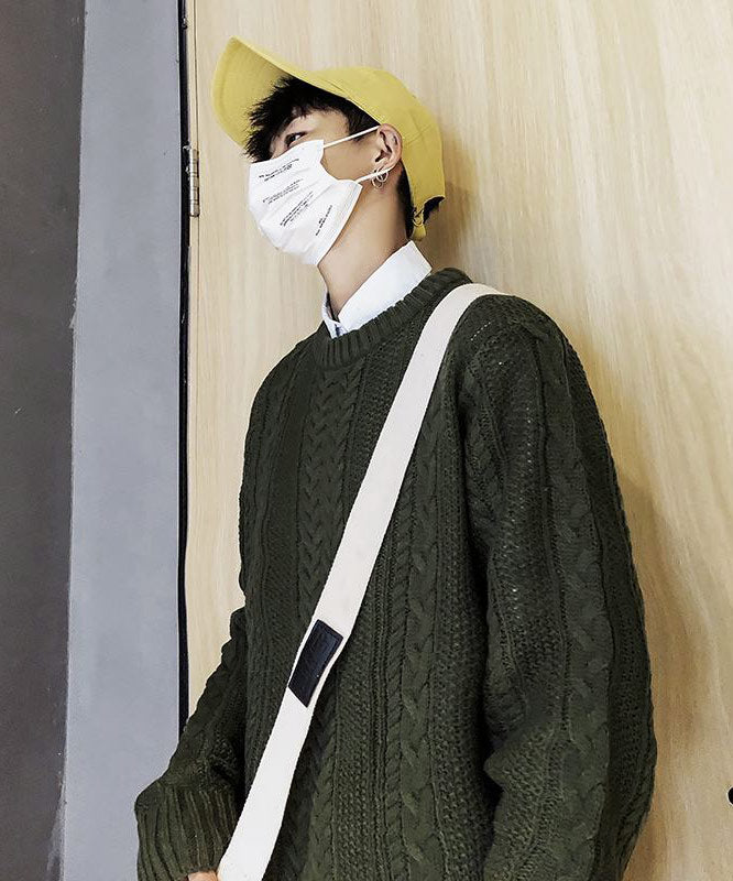 スペイド SPADE セーターニットフィッシャーマンknitメンズMen'sケーブルクルーネックUネックニットソーセーターきれいめブラックグレー白ホワイト紺ネイビー