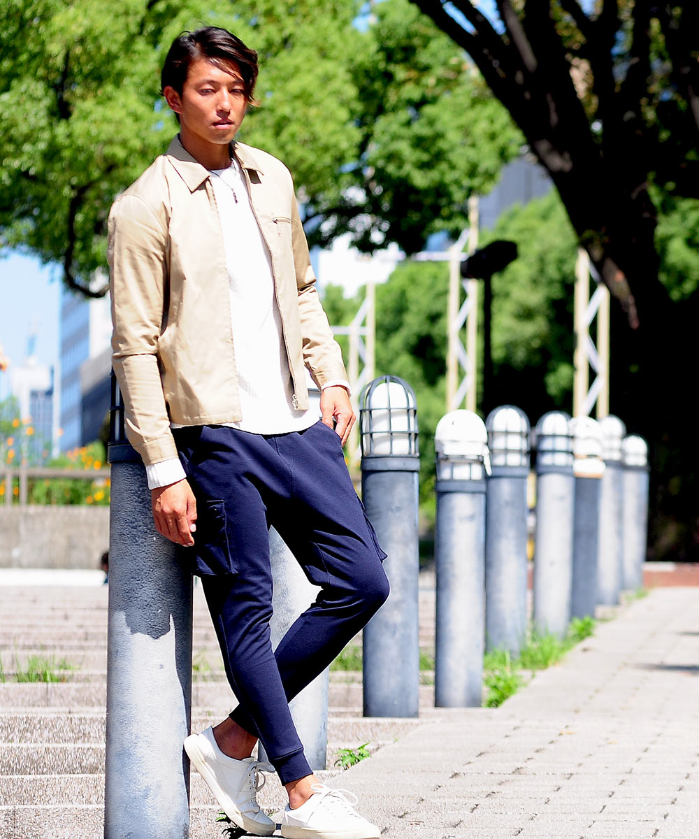 スペイド SPADE スウェットパンツ サルエルパンツ メンズ スリム カーゴ サルエル カーゴ スエット スエットパンツ ポンチ 細身 おしゃれスウェットパンツ ショートパンツ ス