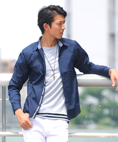 スペイド SPADE シャツ メンズ Men's 長袖 ブロード テープ チェック 無地  白シャツ ネイビー 黒 shirt シャツ シンプル プレーン きれいめ 秋 秋服 新作ト