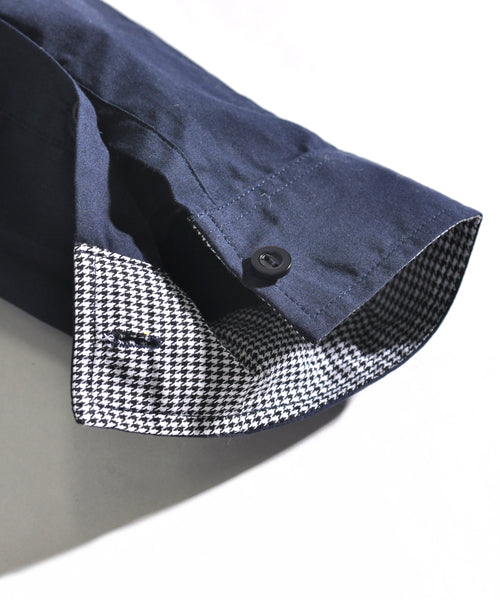 スペイド SPADE シャツ メンズ Men's 長袖 ブロード テープ チェック 無地  白シャツ ネイビー 黒 shirt シャツ シンプル プレーン きれいめ 秋 秋服 新作ト