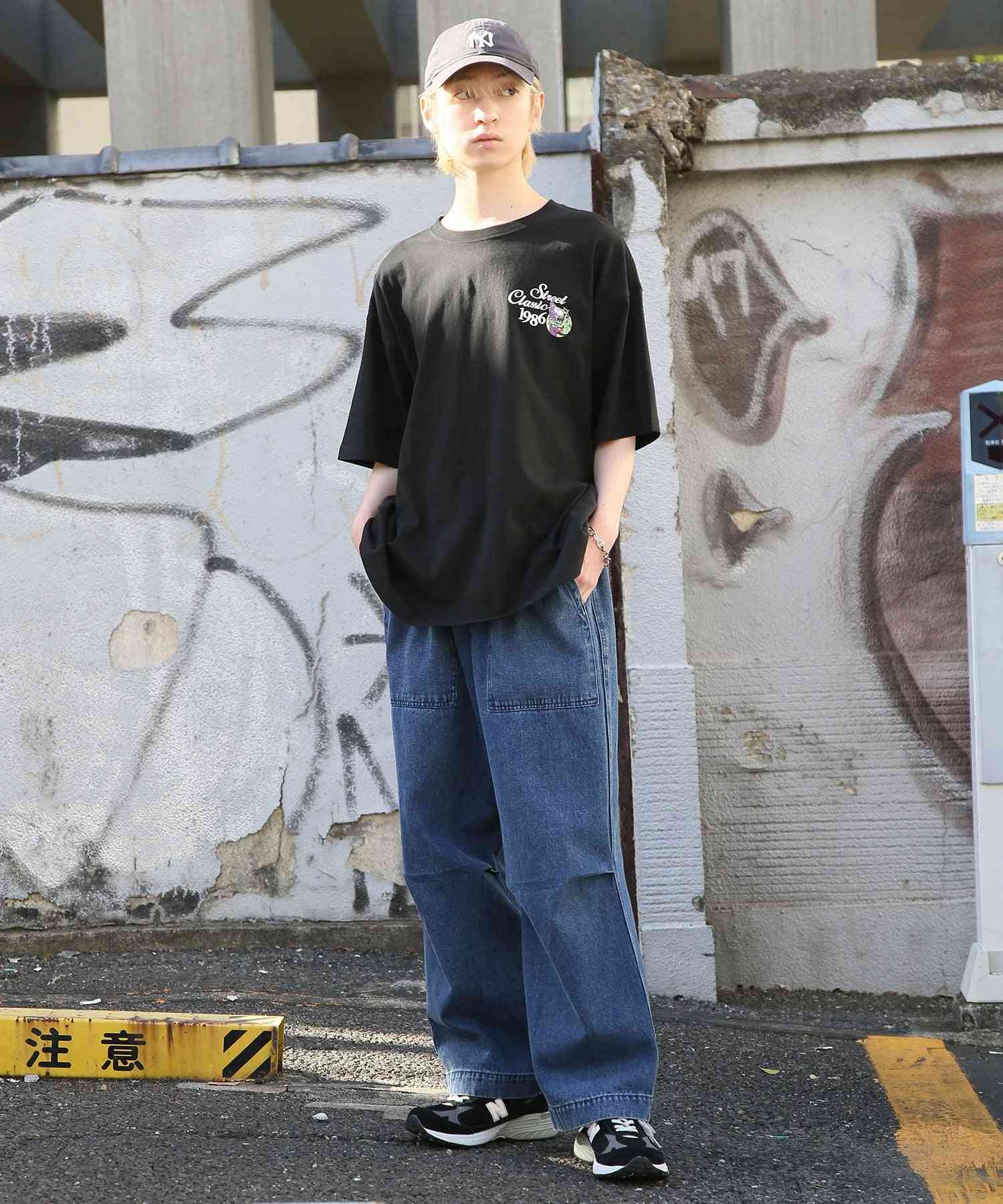 エアウォーク AIRWALK ◎SETUP7別注◎【AIRWALK/エアウォーク】ワンポイント グラフィック 刺繍 Tシャツ 半袖 クルーネック プリントT ユニセックス