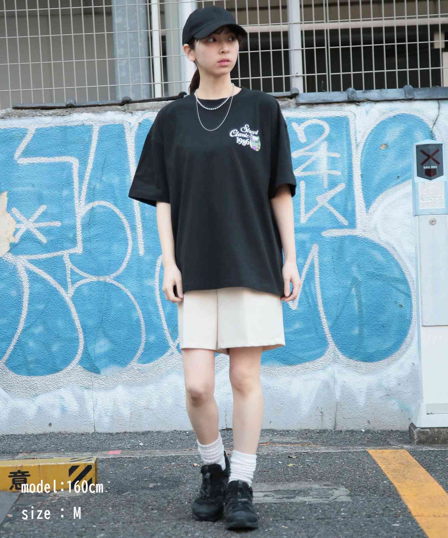 エアウォーク AIRWALK ◎SETUP7別注◎【AIRWALK/エアウォーク】ワンポイント グラフィック 刺繍 Tシャツ 半袖 クルーネック プリントT ユニセックス