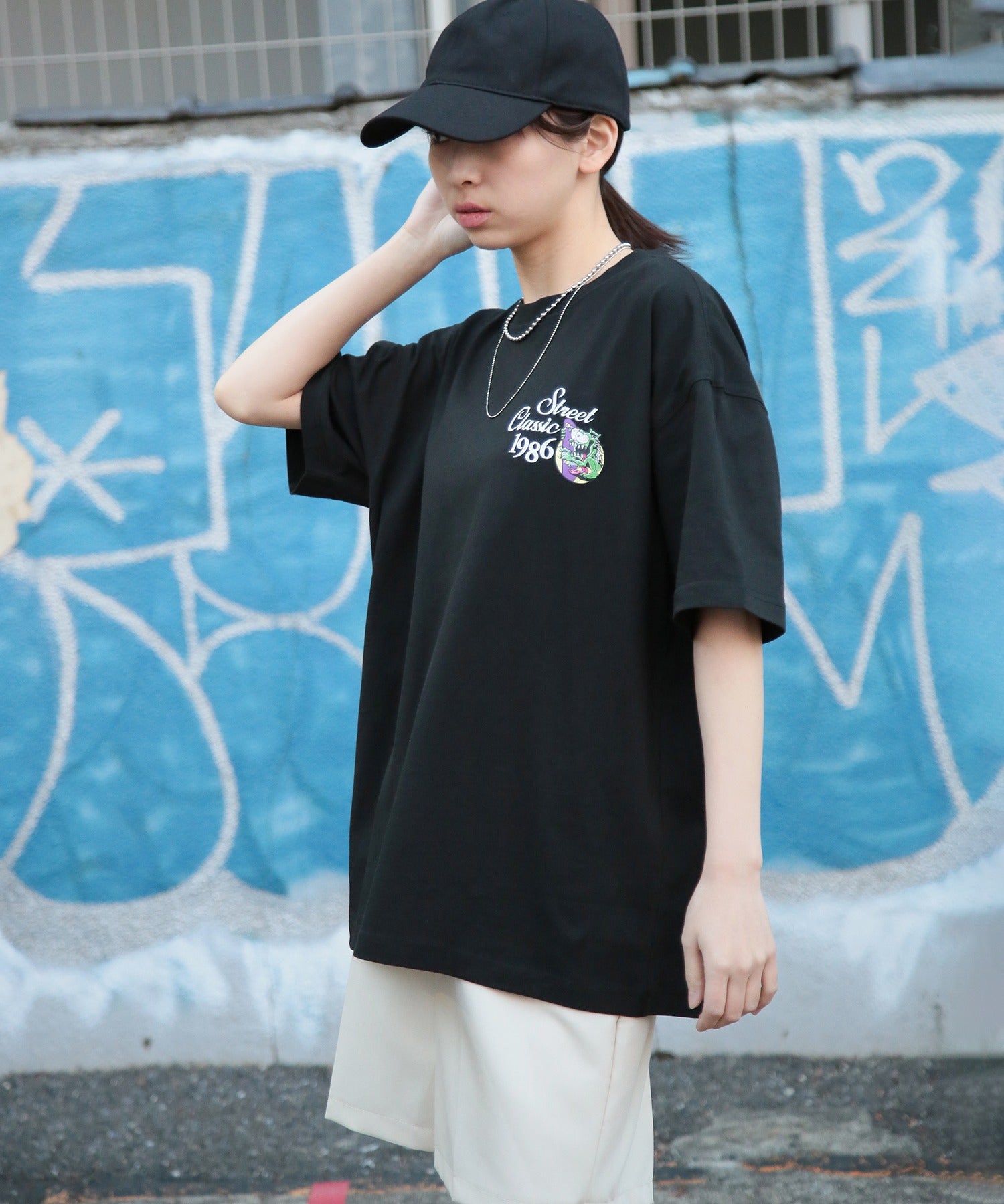 エアウォーク AIRWALK ◎SETUP7別注◎【AIRWALK/エアウォーク】ワンポイント グラフィック 刺繍 Tシャツ 半袖 クルーネック プリントT ユニセックス