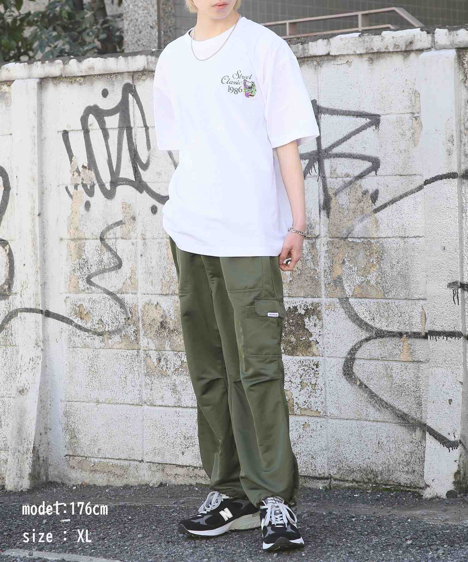 エアウォーク AIRWALK ◎SETUP7別注◎【AIRWALK/エアウォーク】ワンポイント グラフィック 刺繍 Tシャツ 半袖 クルーネック プリントT ユニセックス