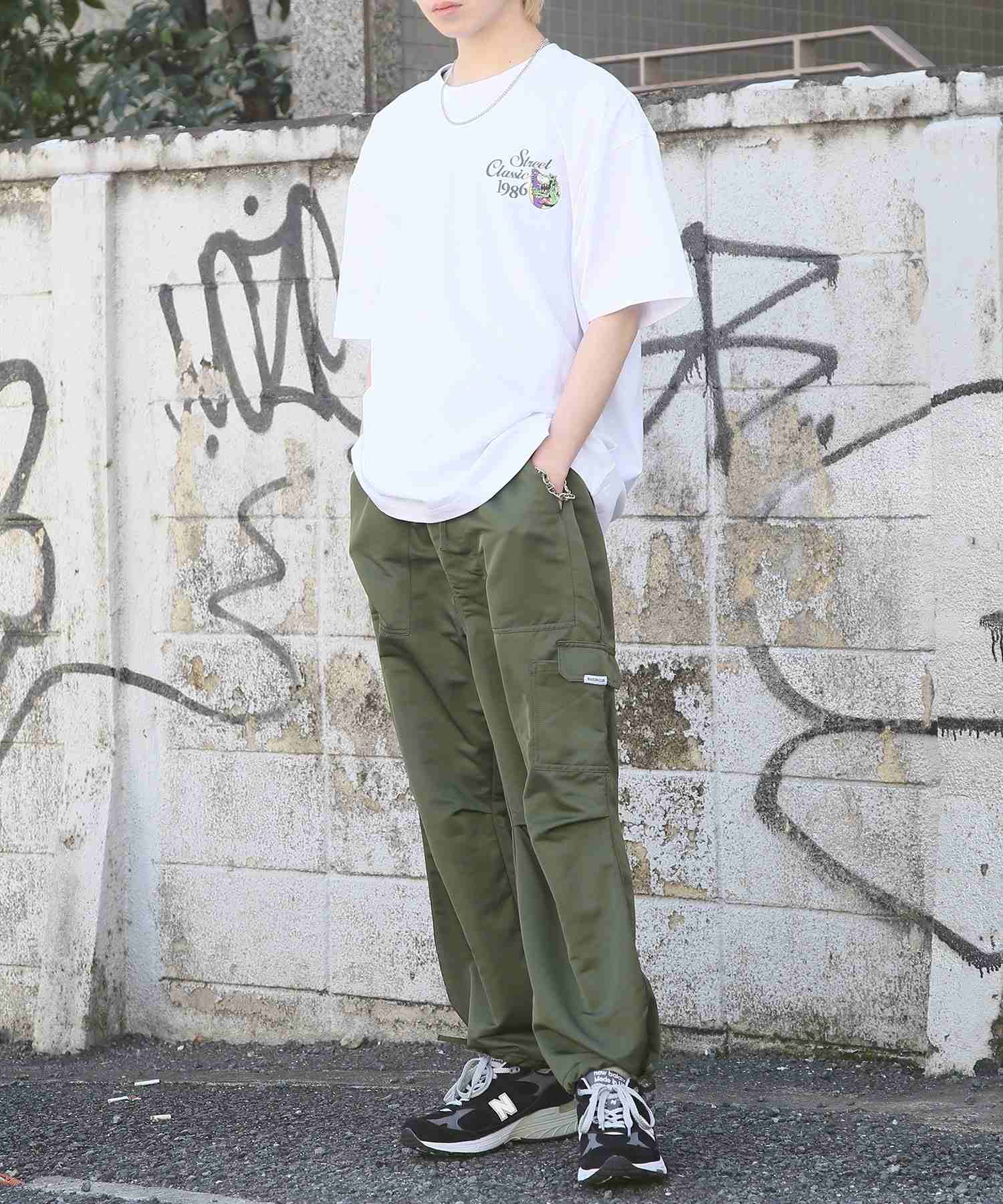 エアウォーク AIRWALK ◎SETUP7別注◎【AIRWALK/エアウォーク】ワンポイント グラフィック 刺繍 Tシャツ 半袖 クルーネック プリントT ユニセックス