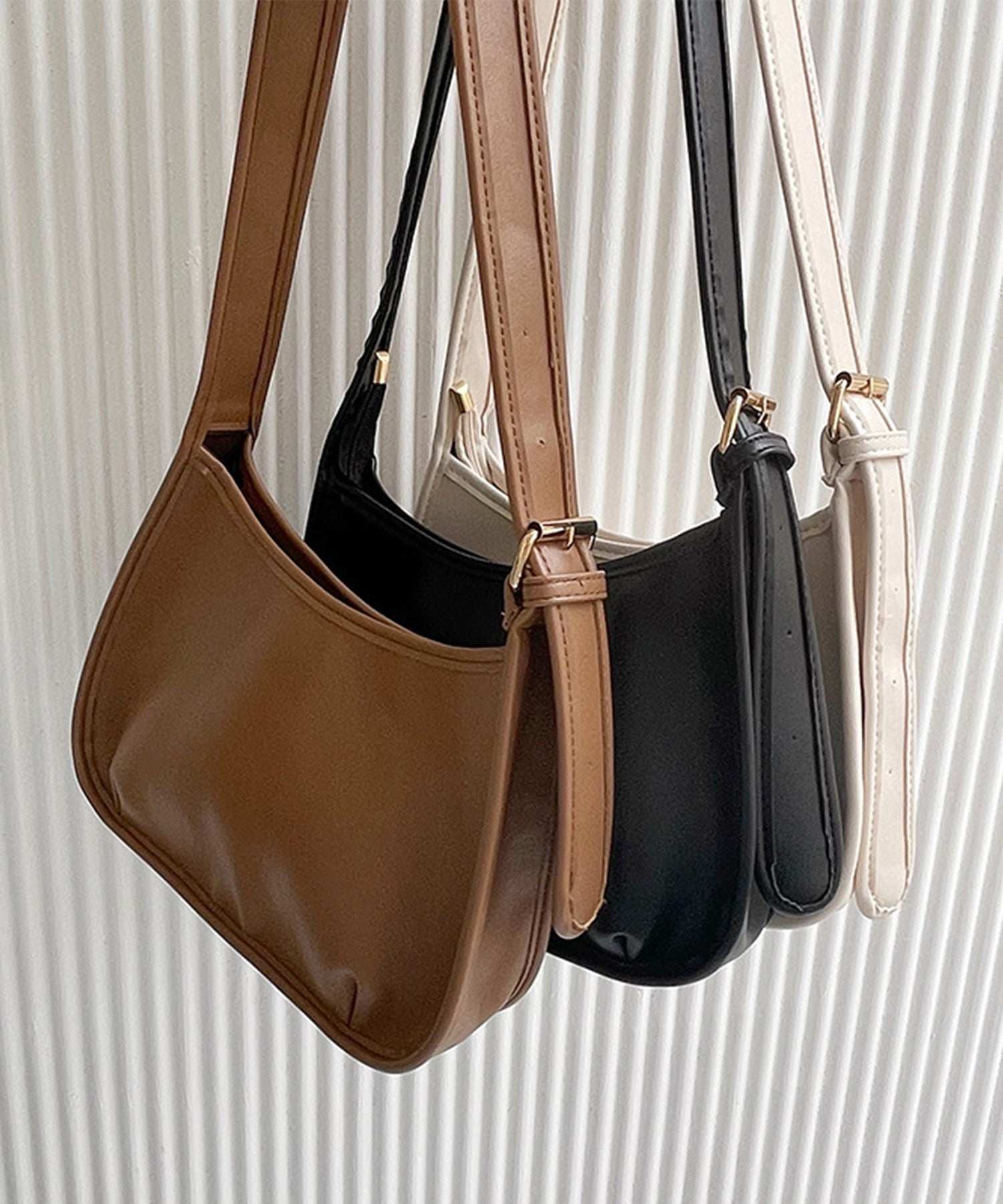 アイモハ aimoha 韓国風シンプルショルダーバッグ