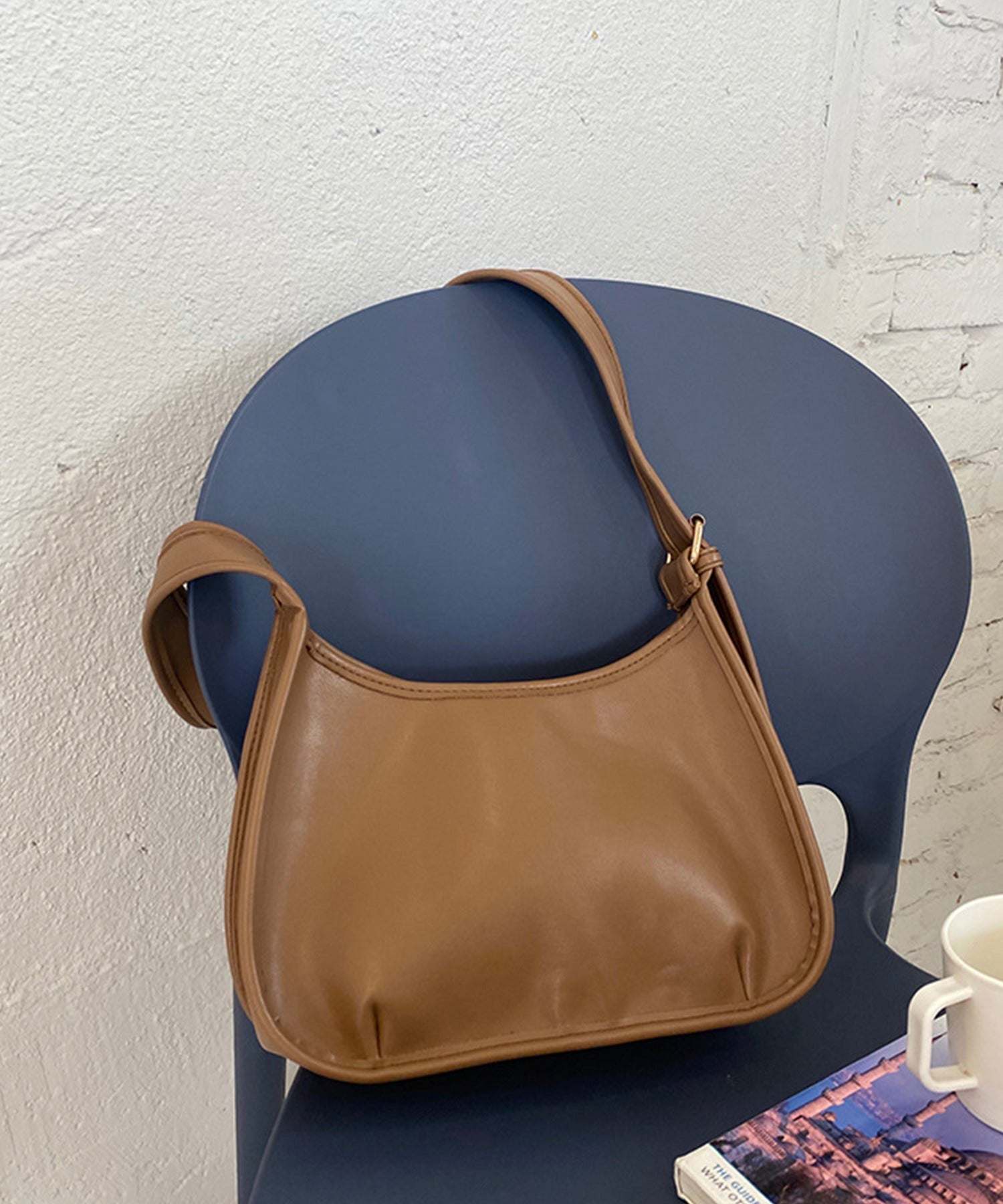 アイモハ aimoha 韓国風シンプルショルダーバッグ