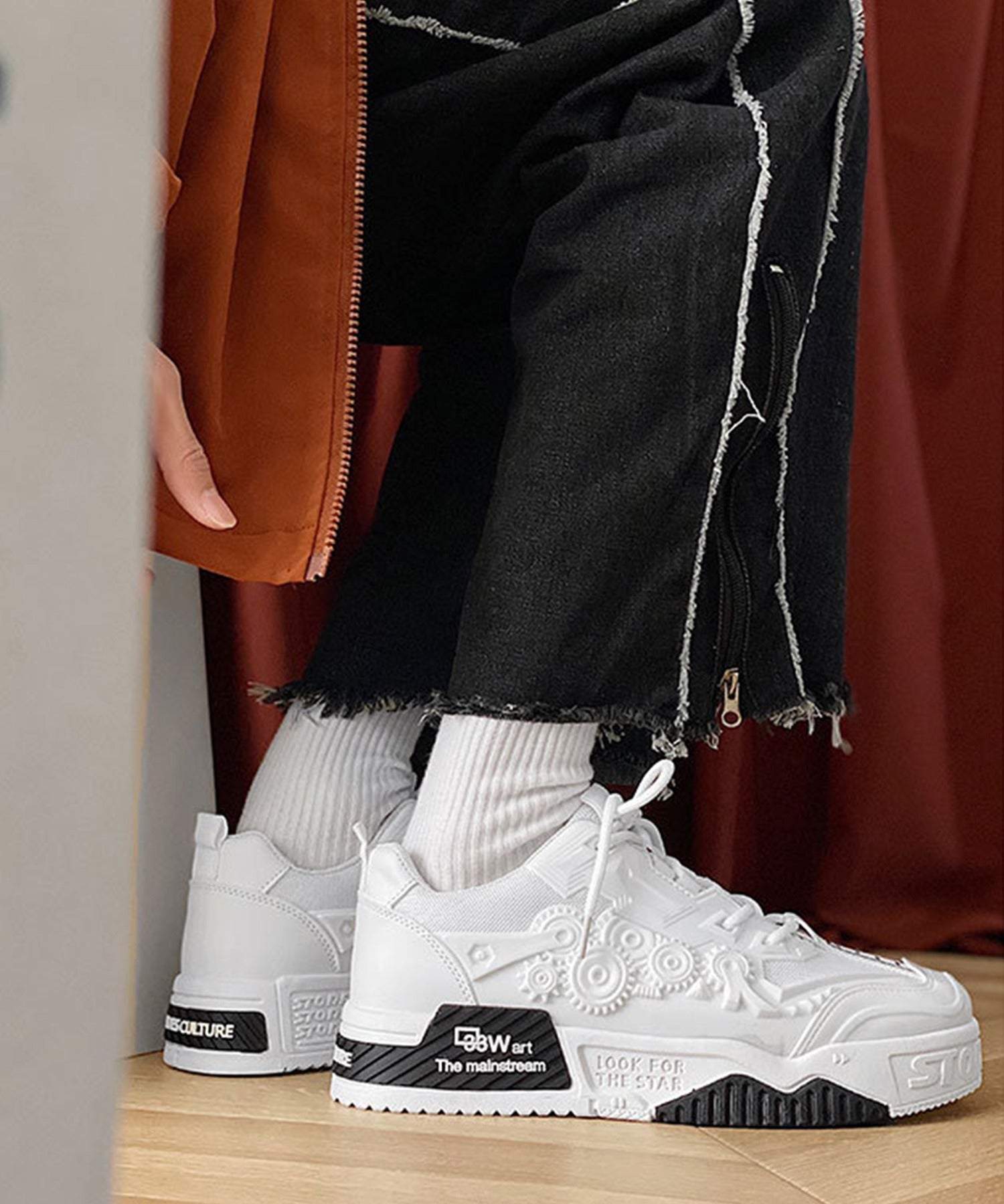 aimoha Deformed Low-Cut Thick-Soled Shoes