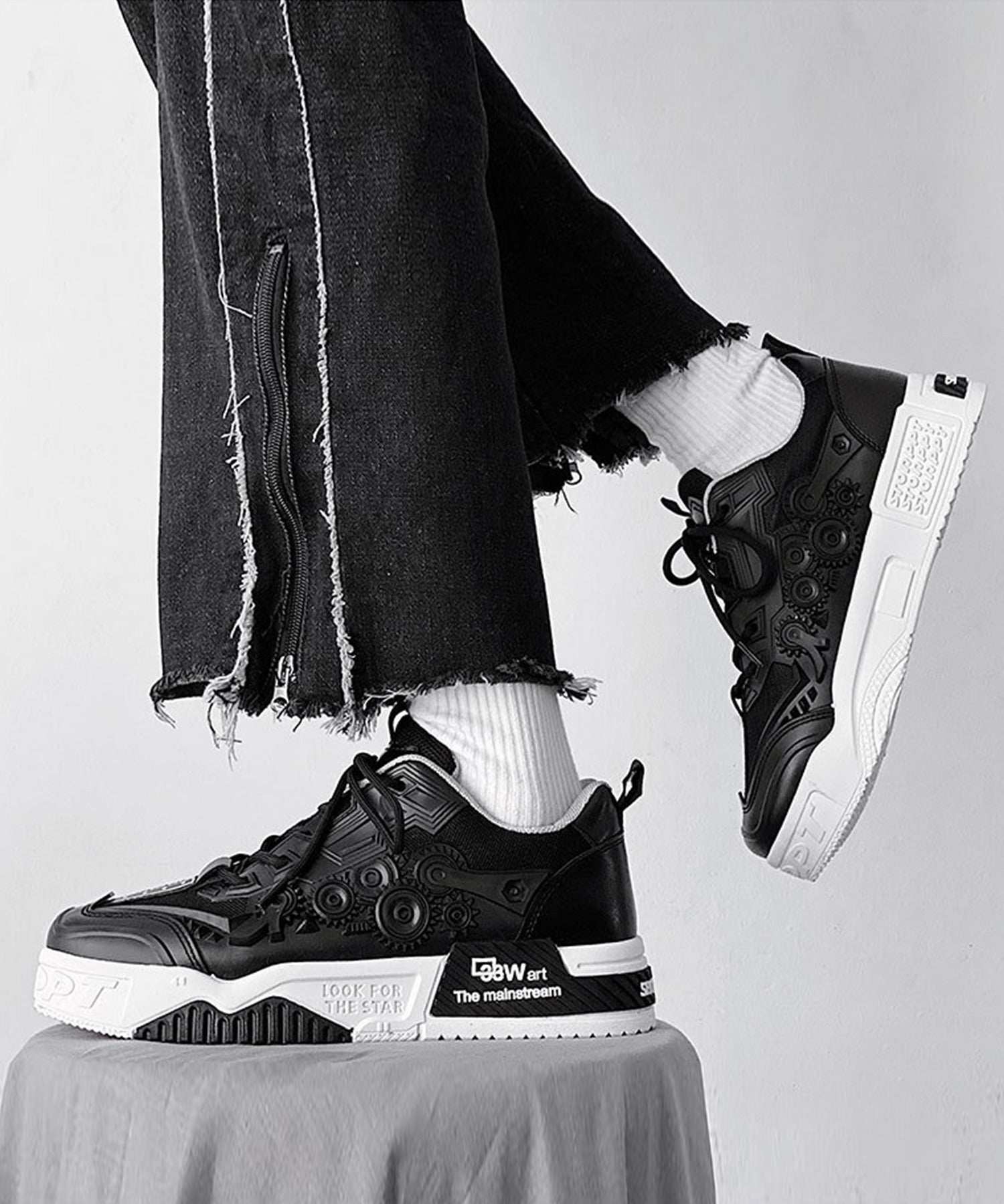 aimoha Deformed Low-Cut Thick-Soled Shoes