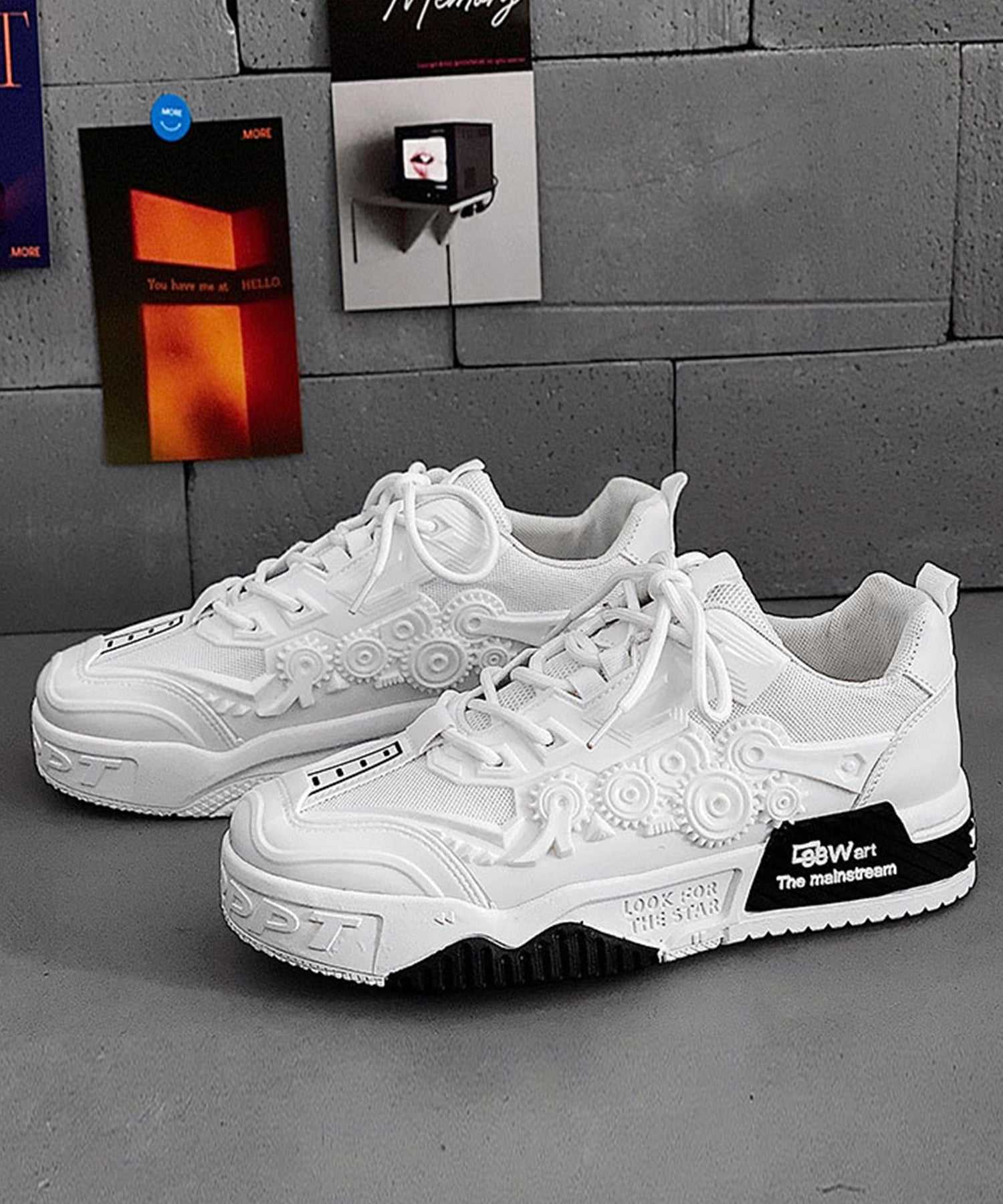 aimoha Deformed Low-Cut Thick-Soled Shoes