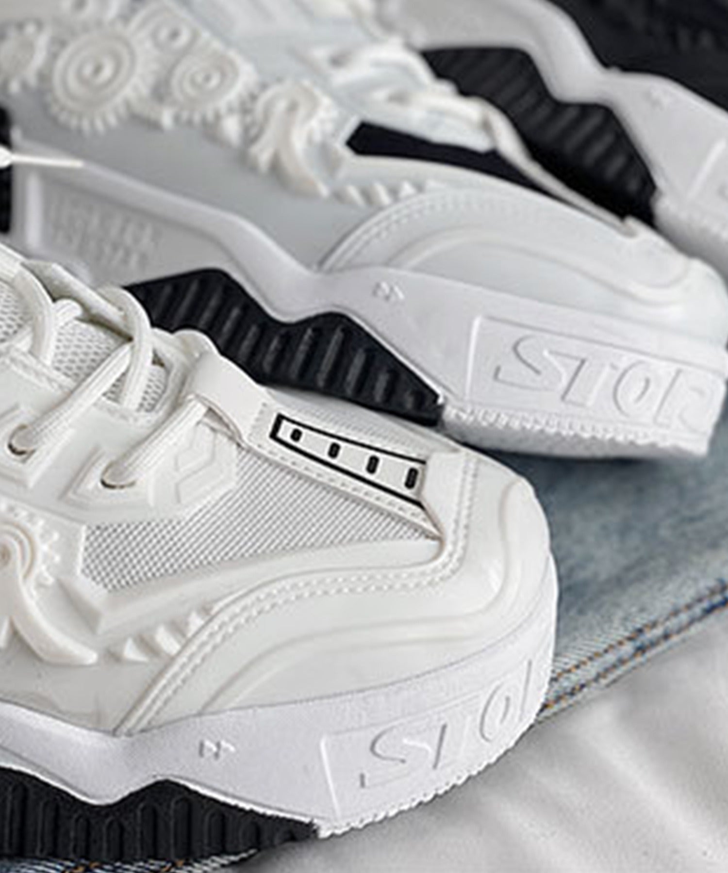 aimoha Deformed Low-Cut Thick-Soled Shoes