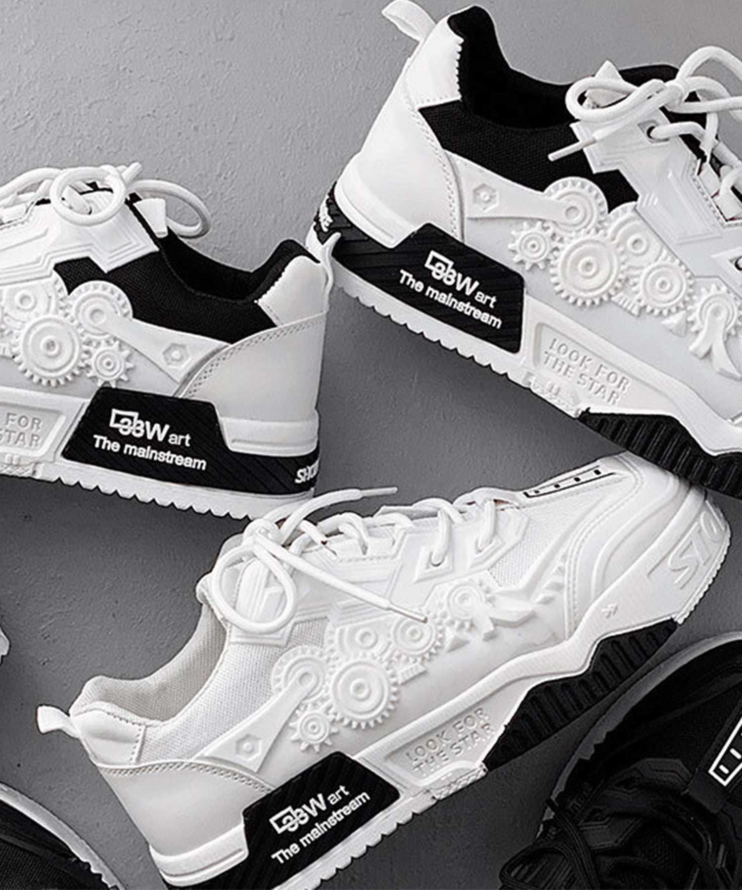 aimoha Deformed Low-Cut Thick-Soled Shoes