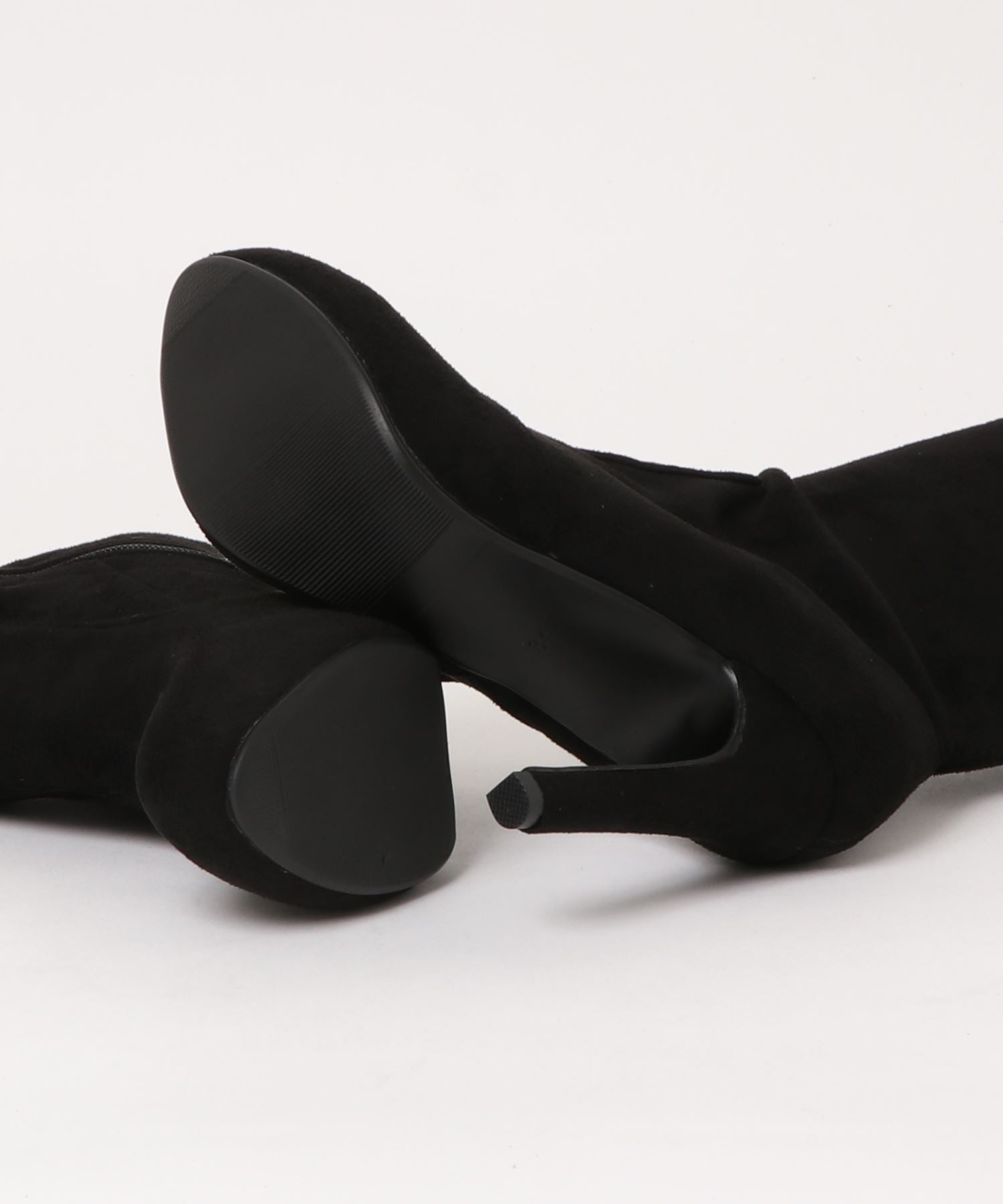 Aimoha 【Jasmine Grandiflorum】 New Release Storm 2cm! Excellent leg-lengthening effect! Pin heel knee-high boots