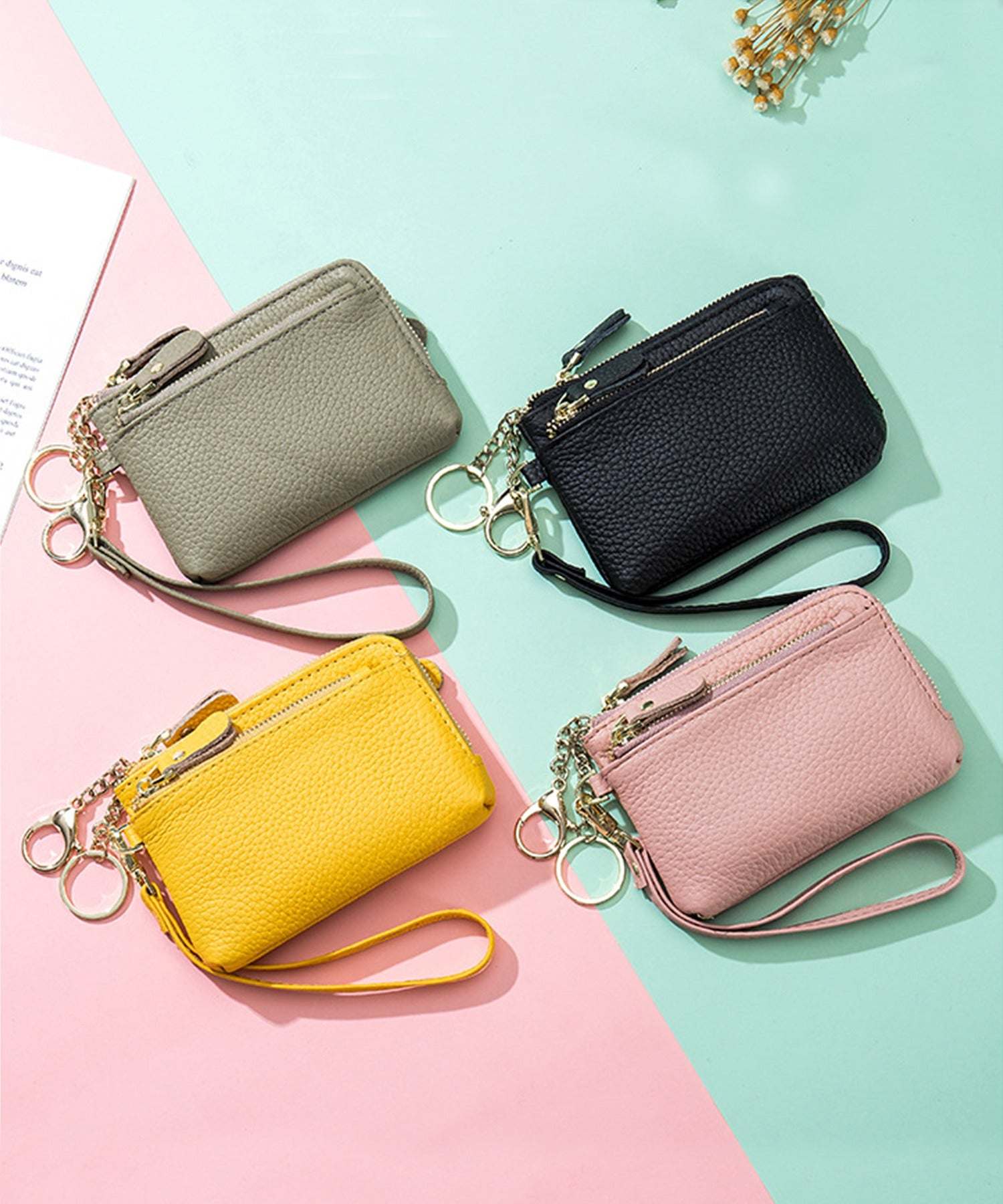 Aimoha Plain Mini Wallet