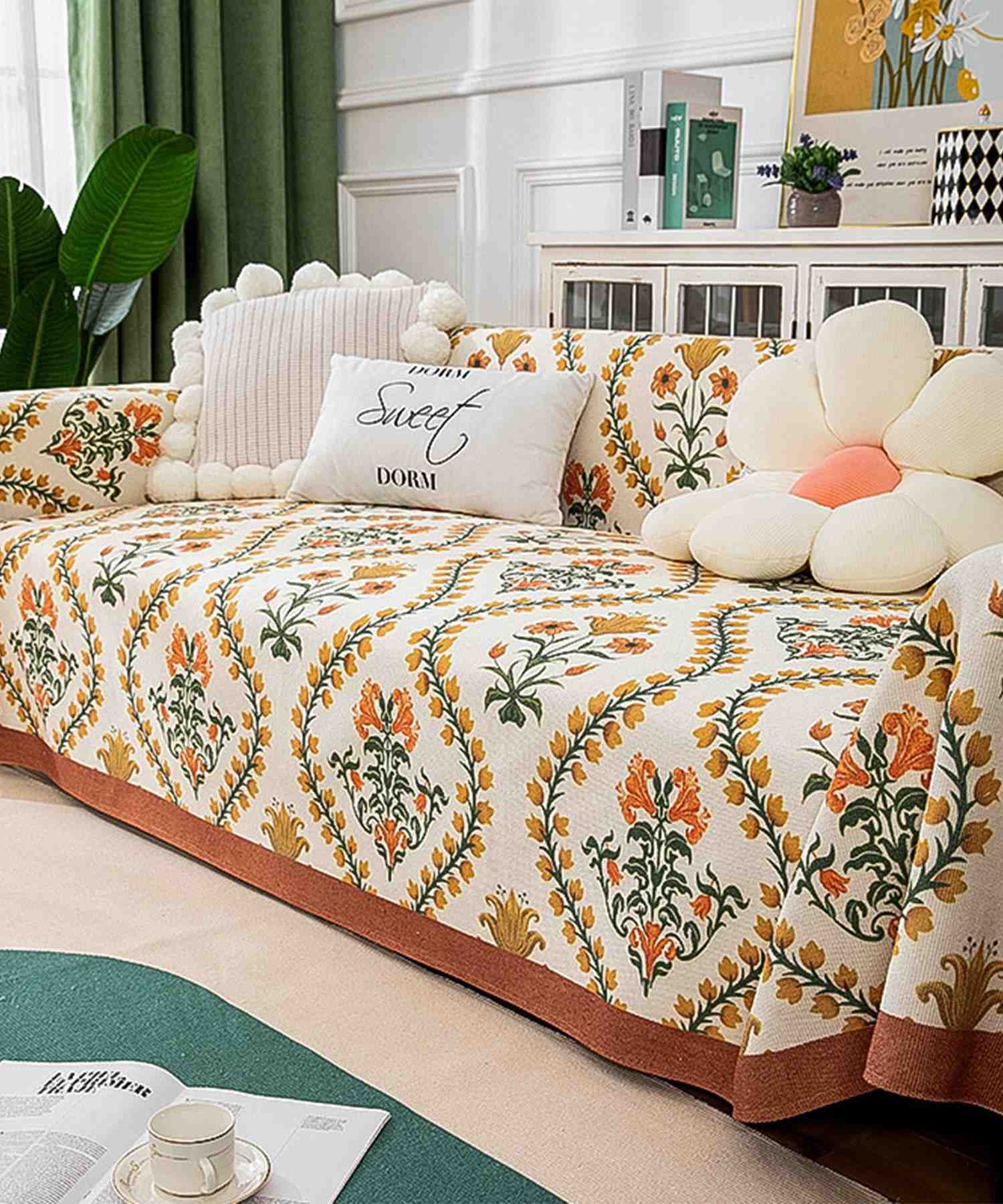 Aimoha All-over Pattern Sofa Cover Multi Cover 【180*220】