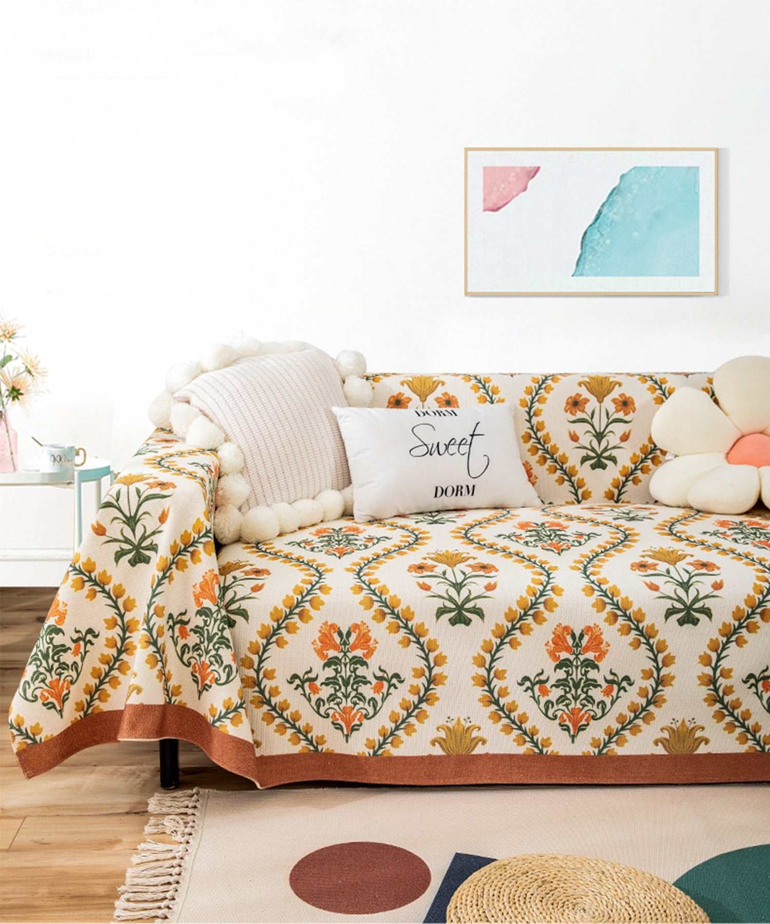 Aimoha All-over Pattern Sofa Cover Multi Cover 【180*220】