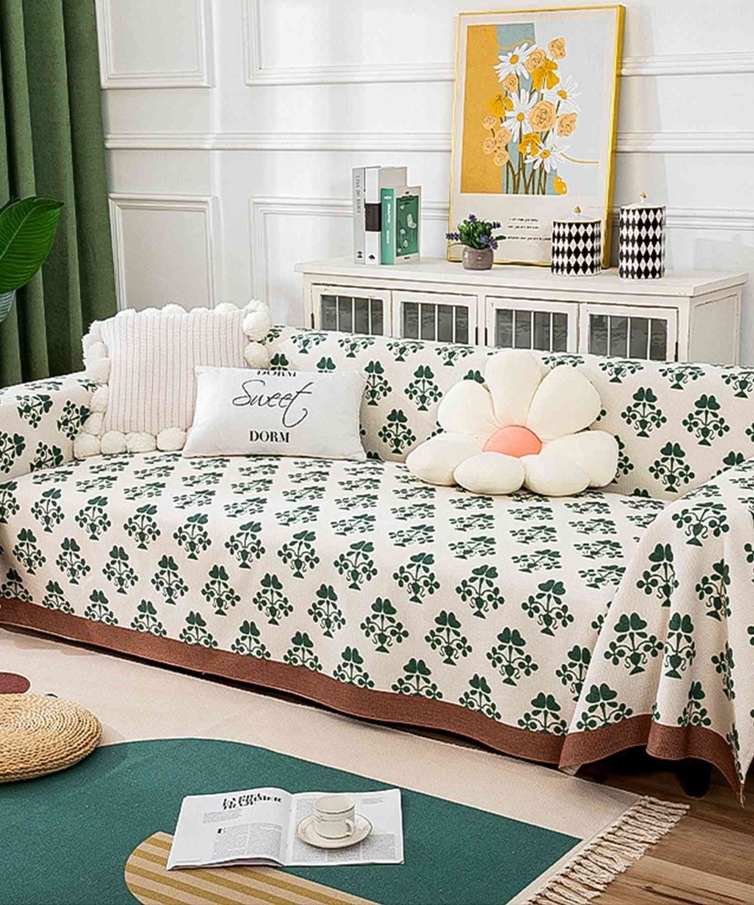 Aimoha All-over Pattern Sofa Cover Multi Cover 【180*220】
