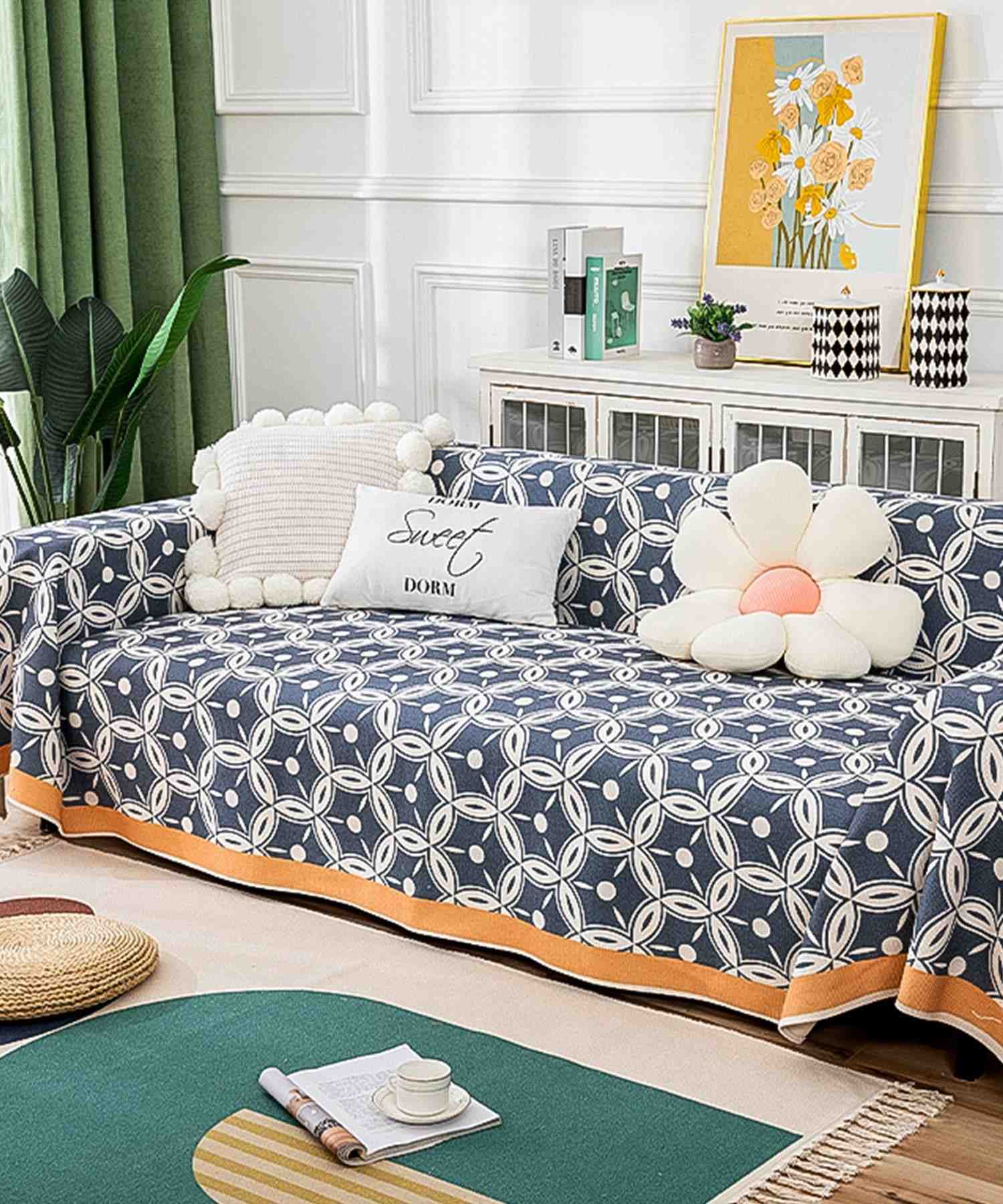 Aimoha All-over Pattern Sofa Cover Multi Cover 【180*220】