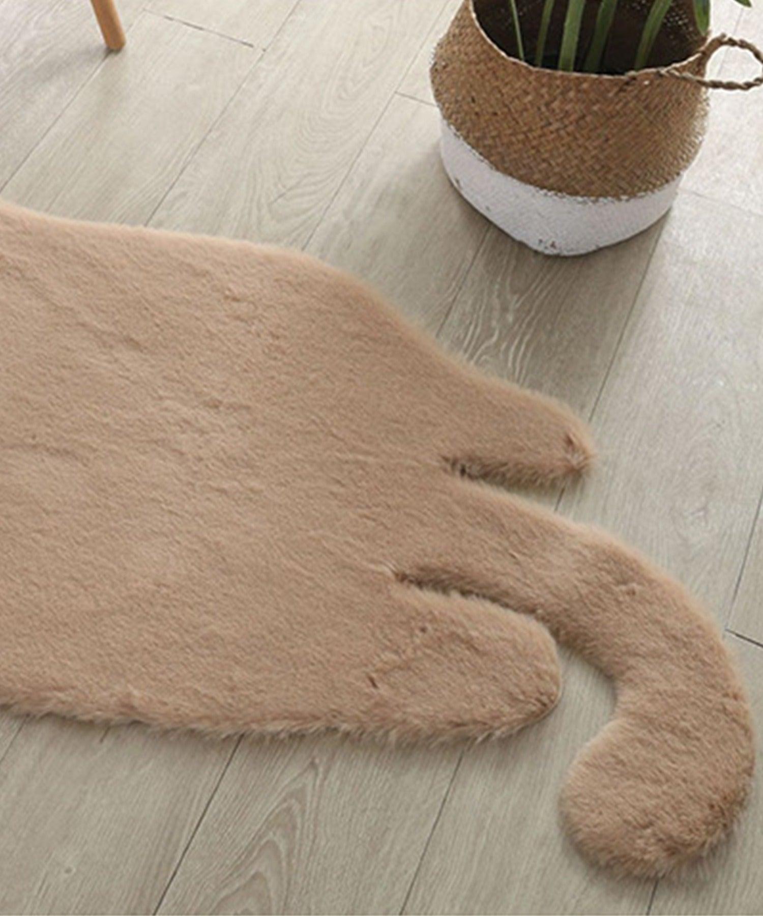 Aimoha aimoha home cat-shaped fluffy mat
