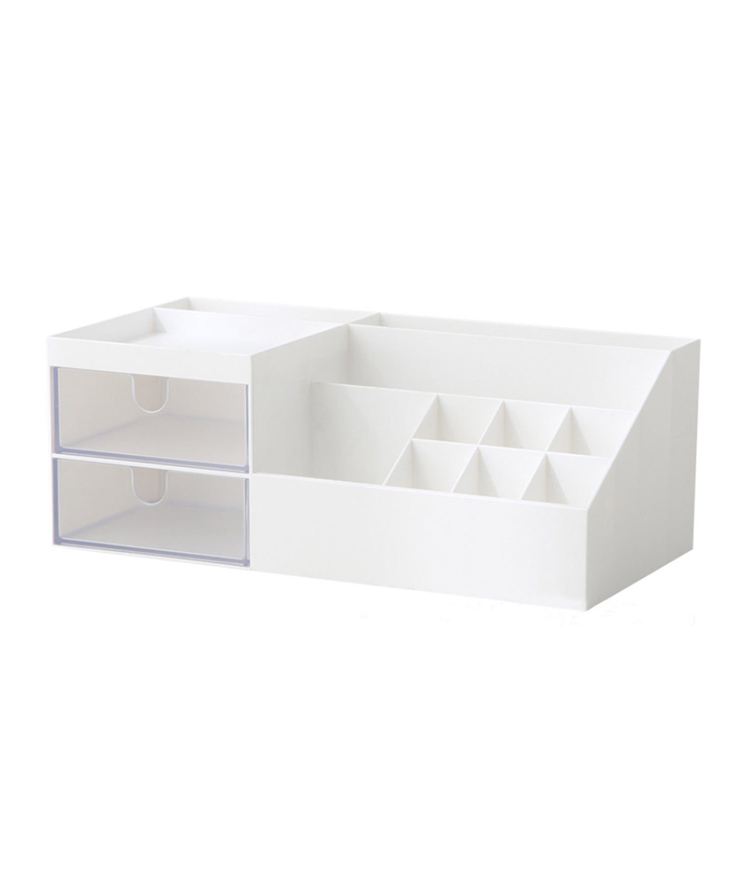 aimoha Makeup Box Cosmetics Storage Cosmetic Storage Box Cosmetic Storage Cosmetic Box white Storage Box Cosmetics Small Item Holder Makeup Storage Desktop Small Item Storage Cosmetic Case