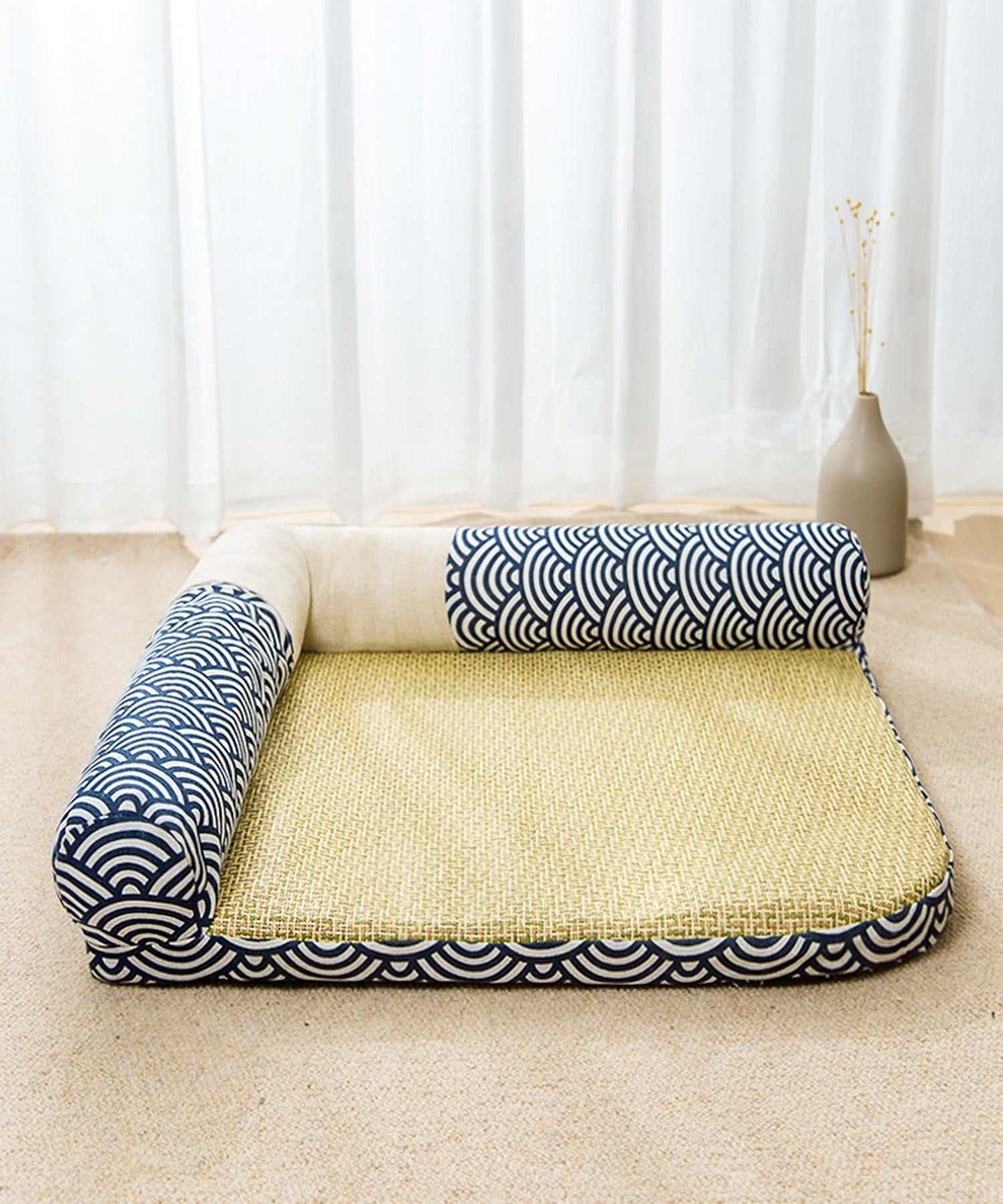 Aimoha Japanese-style Cool Washable Pet Bed 【Non-returnable item】